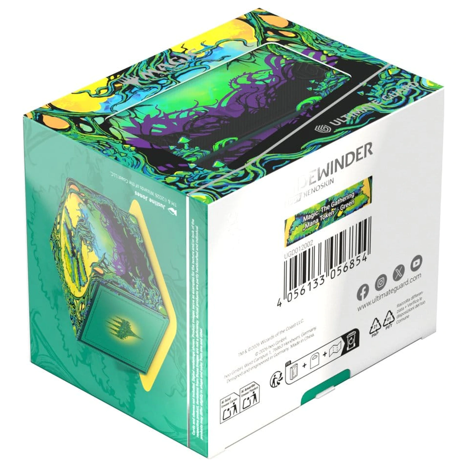 Ultimate Guard Sidewinder 100+ Xenoskin Magic: The Gathering "Jeton de mană" - Forest poza produsului