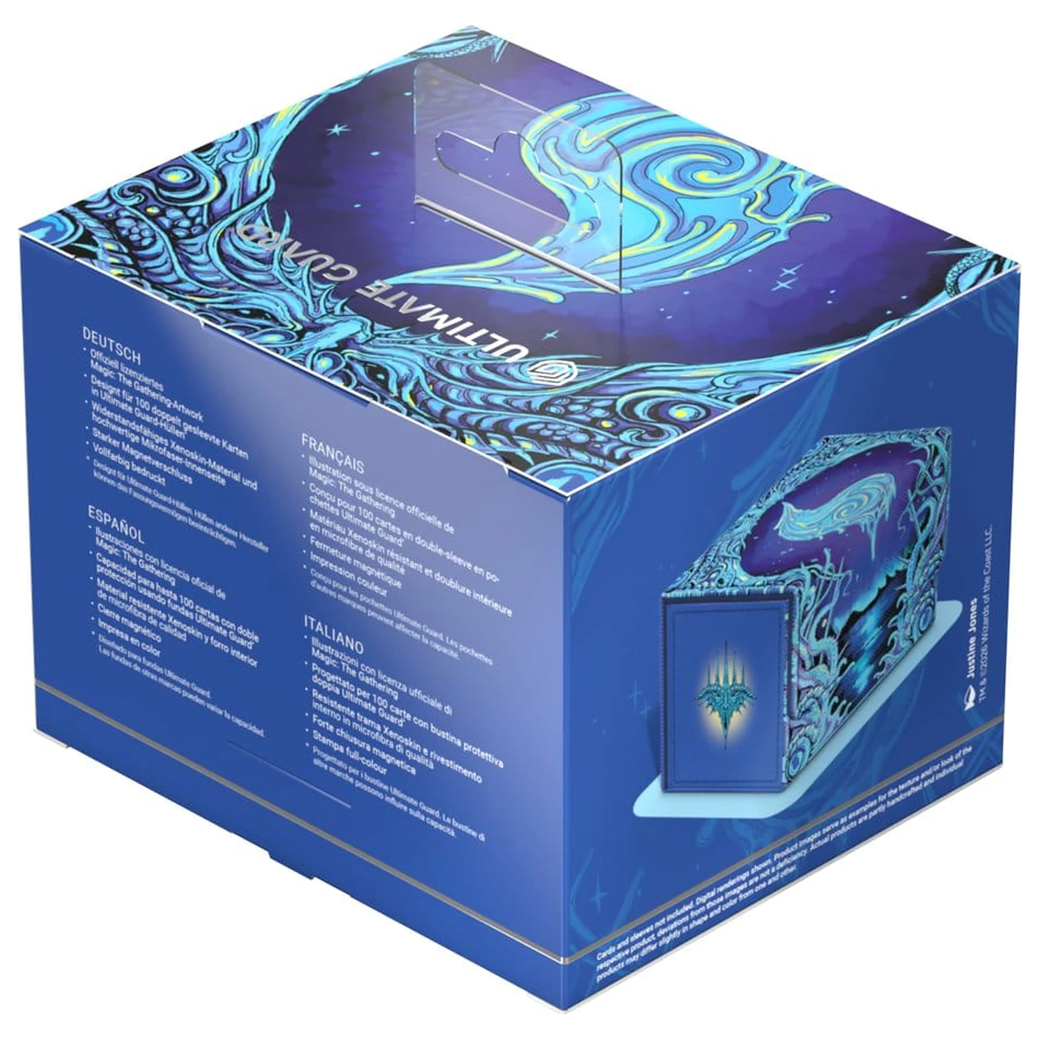 Ultimate Guard Sidewinder 100+ Xenoskin Magic: The Gathering "Jeton de mană" - Island poza produsului