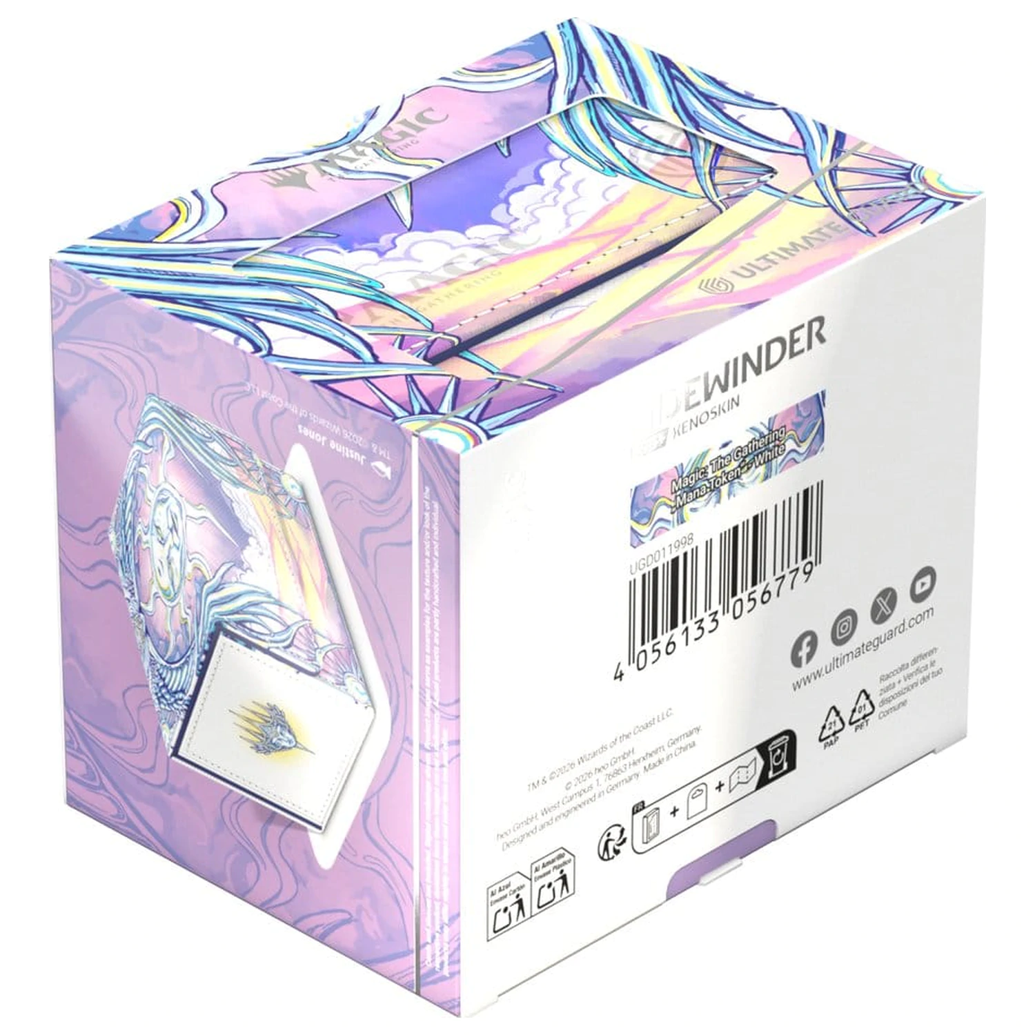 Ultimate Guard Sidewinder 100+ Xenoskin Magic: The Gathering "Jeton de mană" - Plains poza produsului