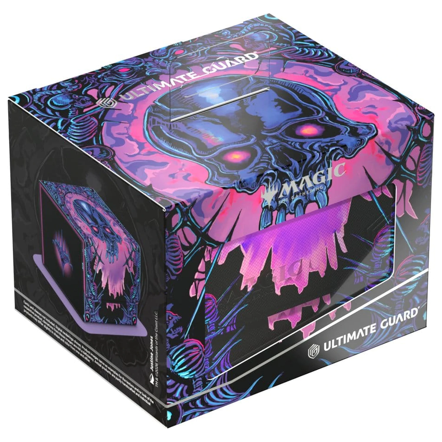 Ultimate Guard Sidewinder 100+ Xenoskin Magic: The Gathering "Jeton Mana" - Swamp poza produsului