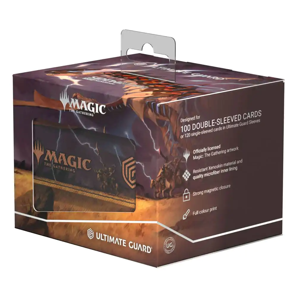 Ultimate Guard Sidewinder 100+ Xenoskin Magic: The Gathering "Tarkir: Dragonstorm" Ghostfire - Neriv, Heart of the Storm - Cutie pentru cărți poza produsului
