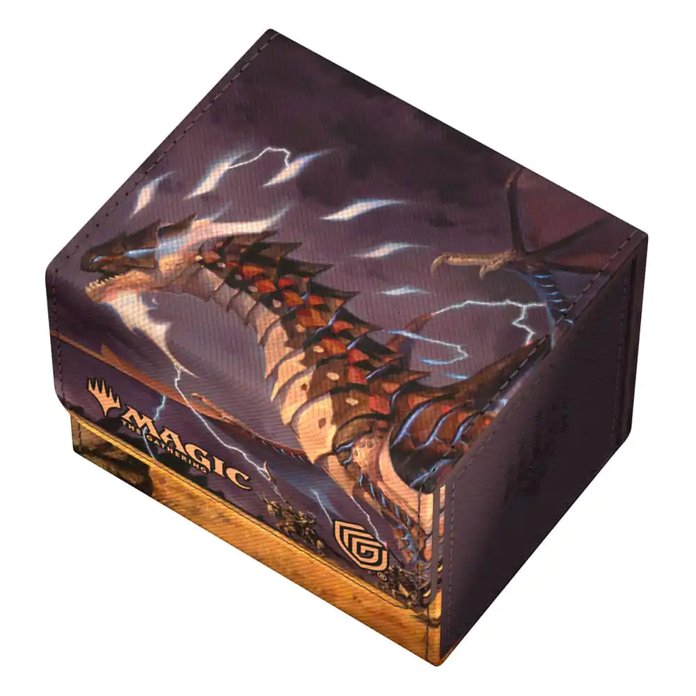 Ultimate Guard Sidewinder 100+ Xenoskin Magic: The Gathering "Tarkir: Dragonstorm" Ghostfire - Neriv, Heart of the Storm - Cutie pentru cărți poza produsului