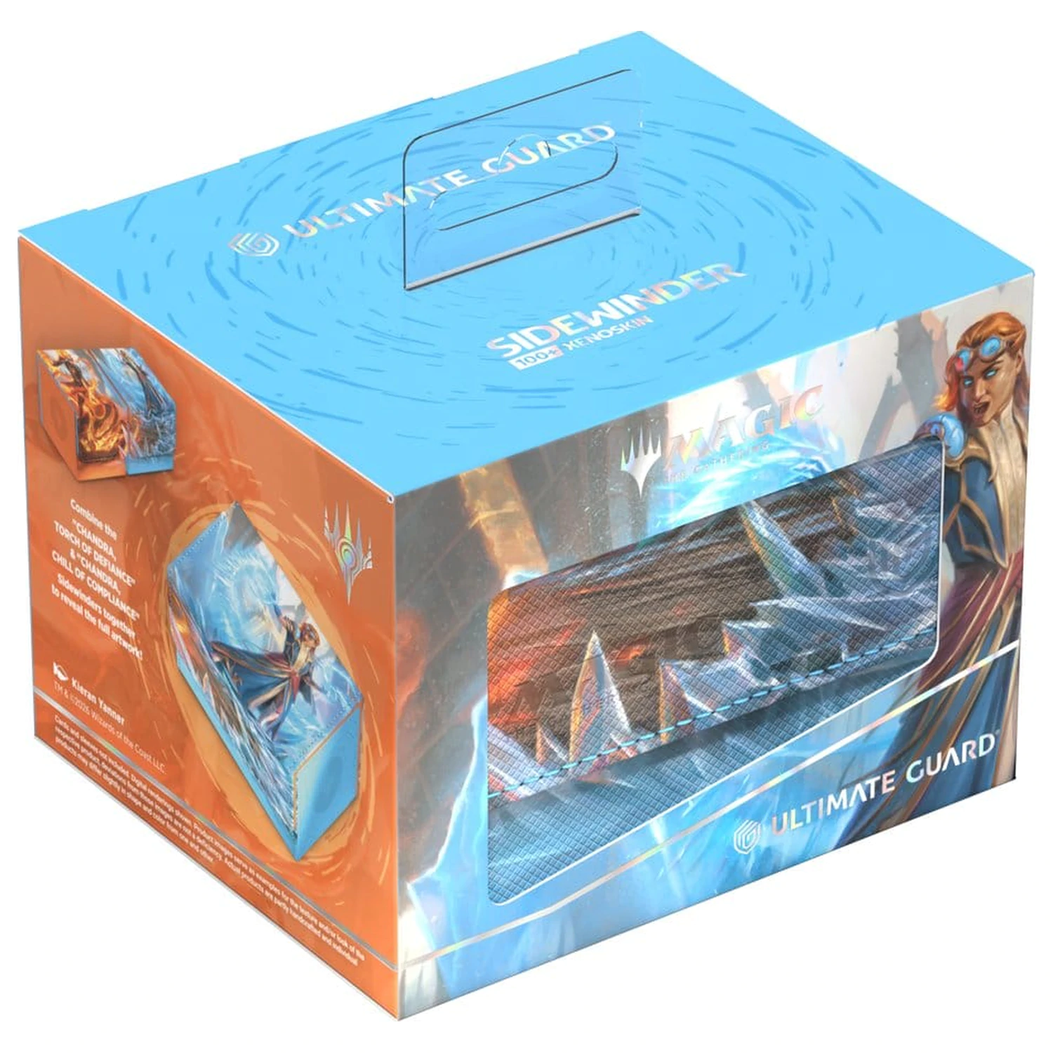 Ultimate Guard Sidewinder 100+ Xenoskin Magic: The Gathering "Reality Fracture" - Chandra, Chill of Compliance poza produsului