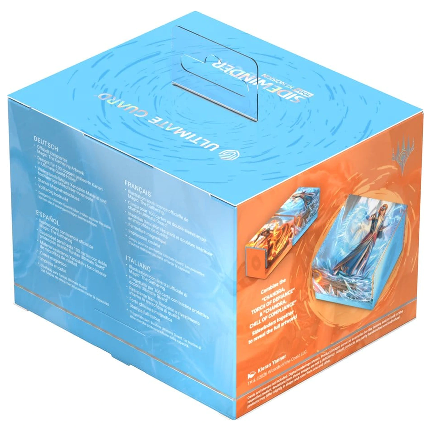 Ultimate Guard Sidewinder 100+ Xenoskin Magic: The Gathering "Reality Fracture" - Chandra, Chill of Compliance poza produsului