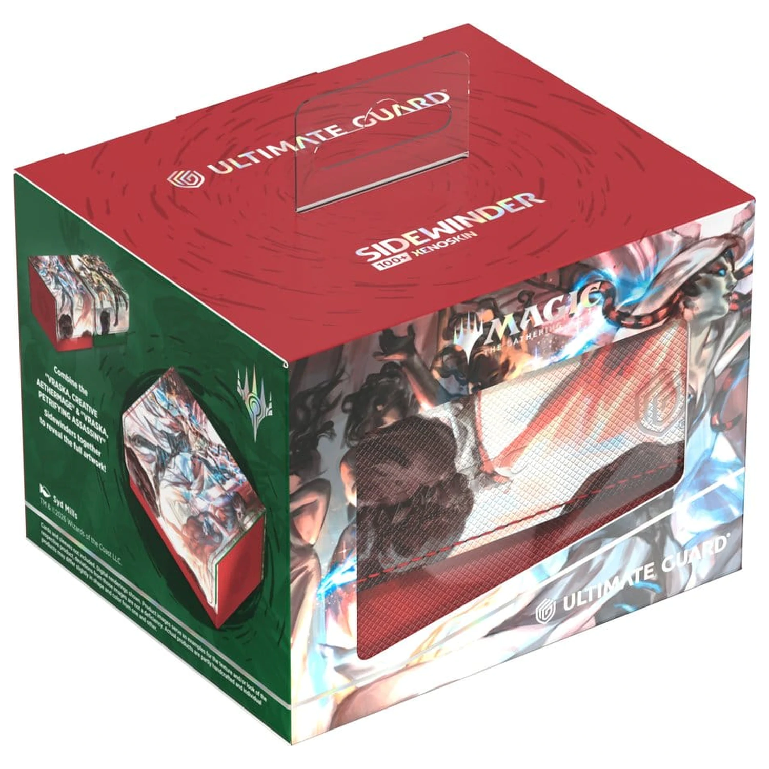 Ultimate Guard Sidewinder 100+ Xenoskin Magic: The Gathering "Reality Fracture" - Vraska, Creative Aethermage poza produsului
