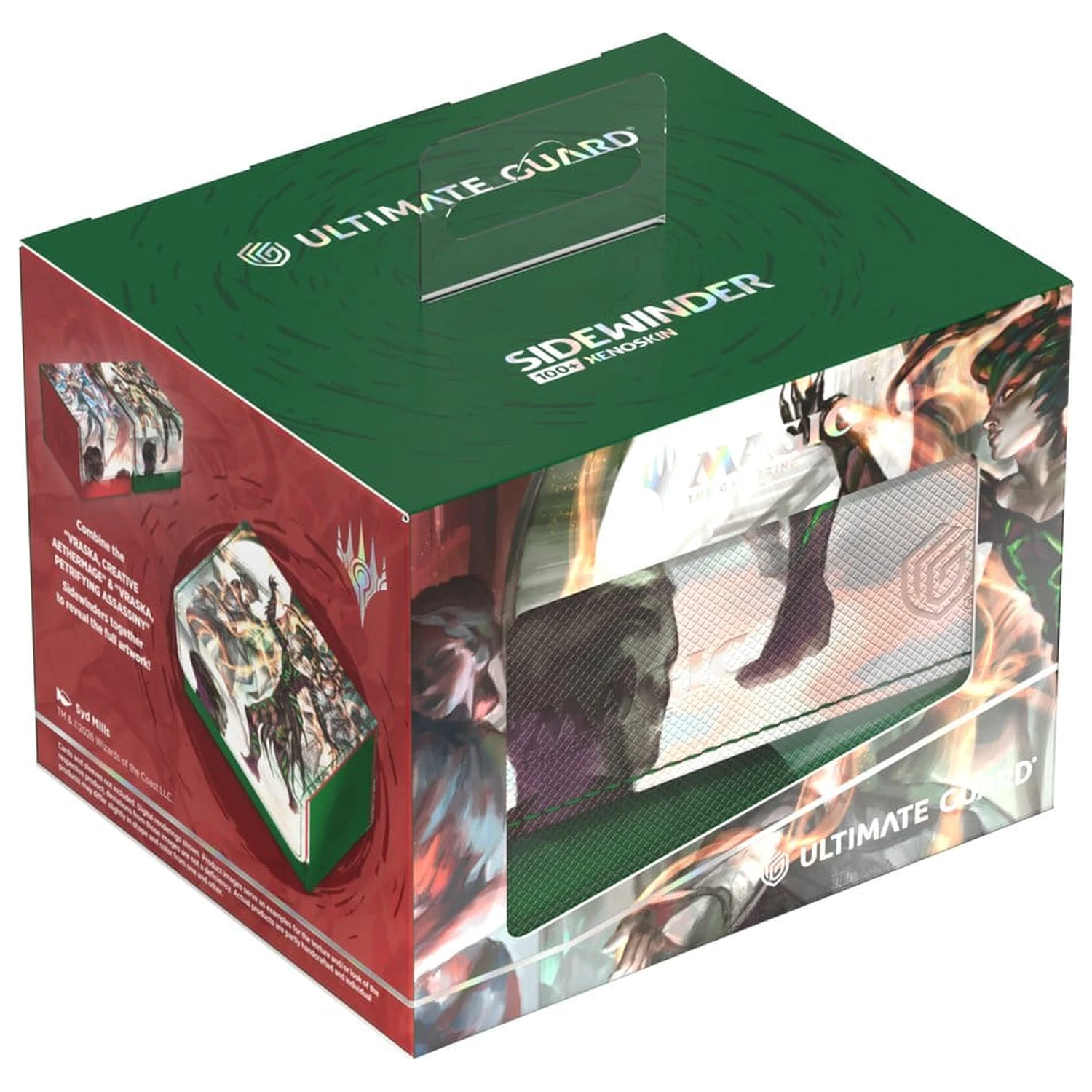 Ultimate Guard Sidewinder 100+ Xenoskin Magic: The Gathering "Reality Fracture" - Vraska, Petrifying Assassin poza produsului