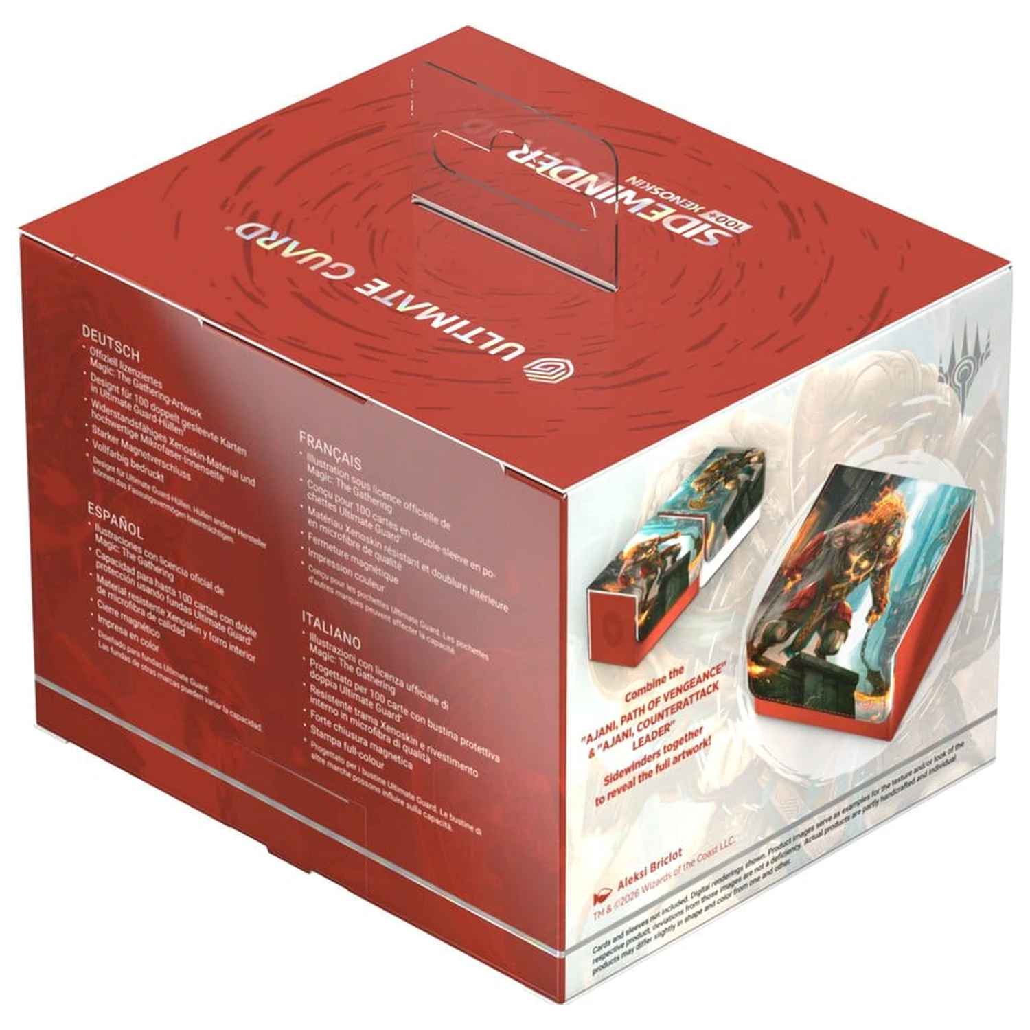 Ultimate Guard Sidewinder 100+ Xenoskin Magic: The Gathering "Reality Fracture" - Ajani, Path of Vengeance poza produsului