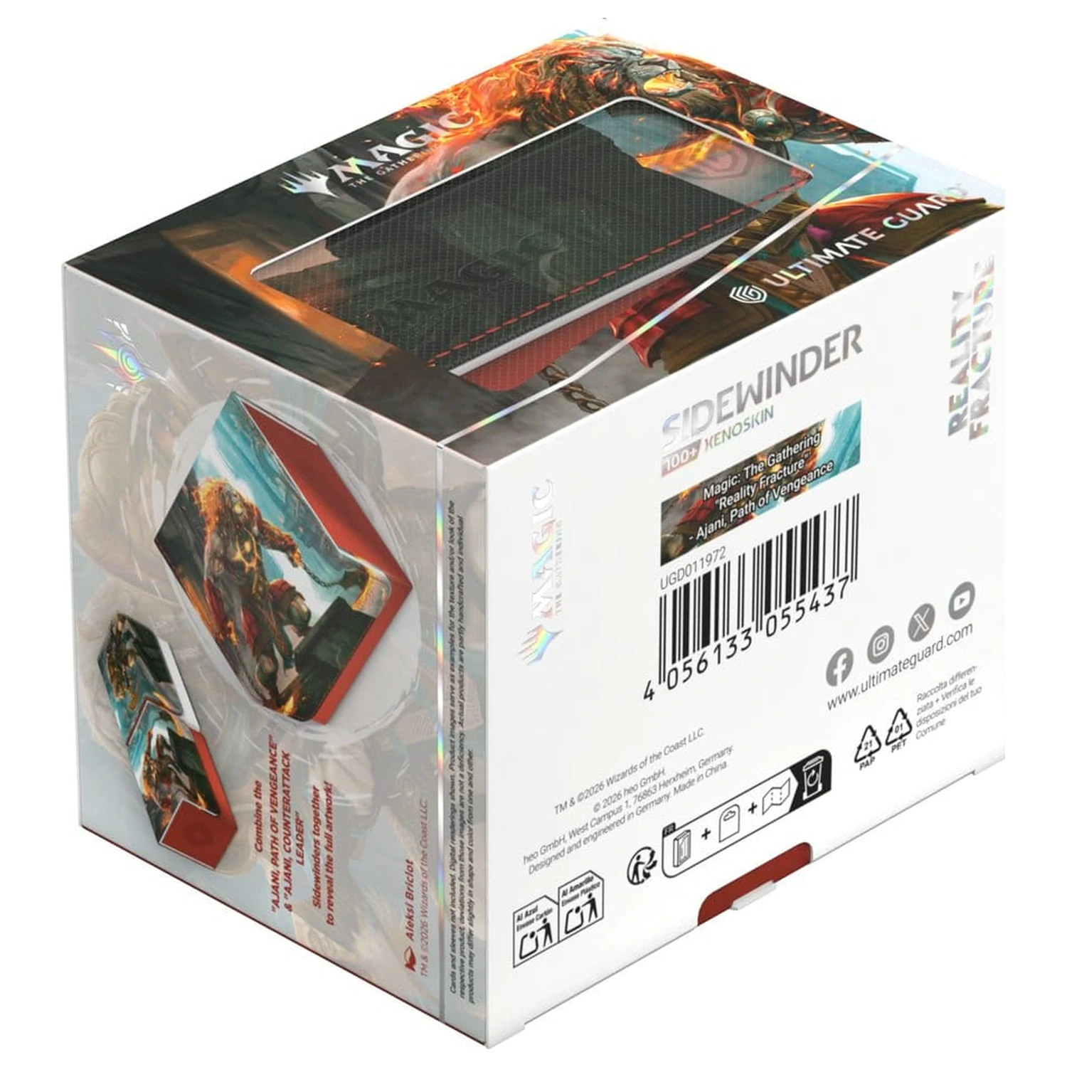 Ultimate Guard Sidewinder 100+ Xenoskin Magic: The Gathering "Reality Fracture" - Ajani, Path of Vengeance poza produsului