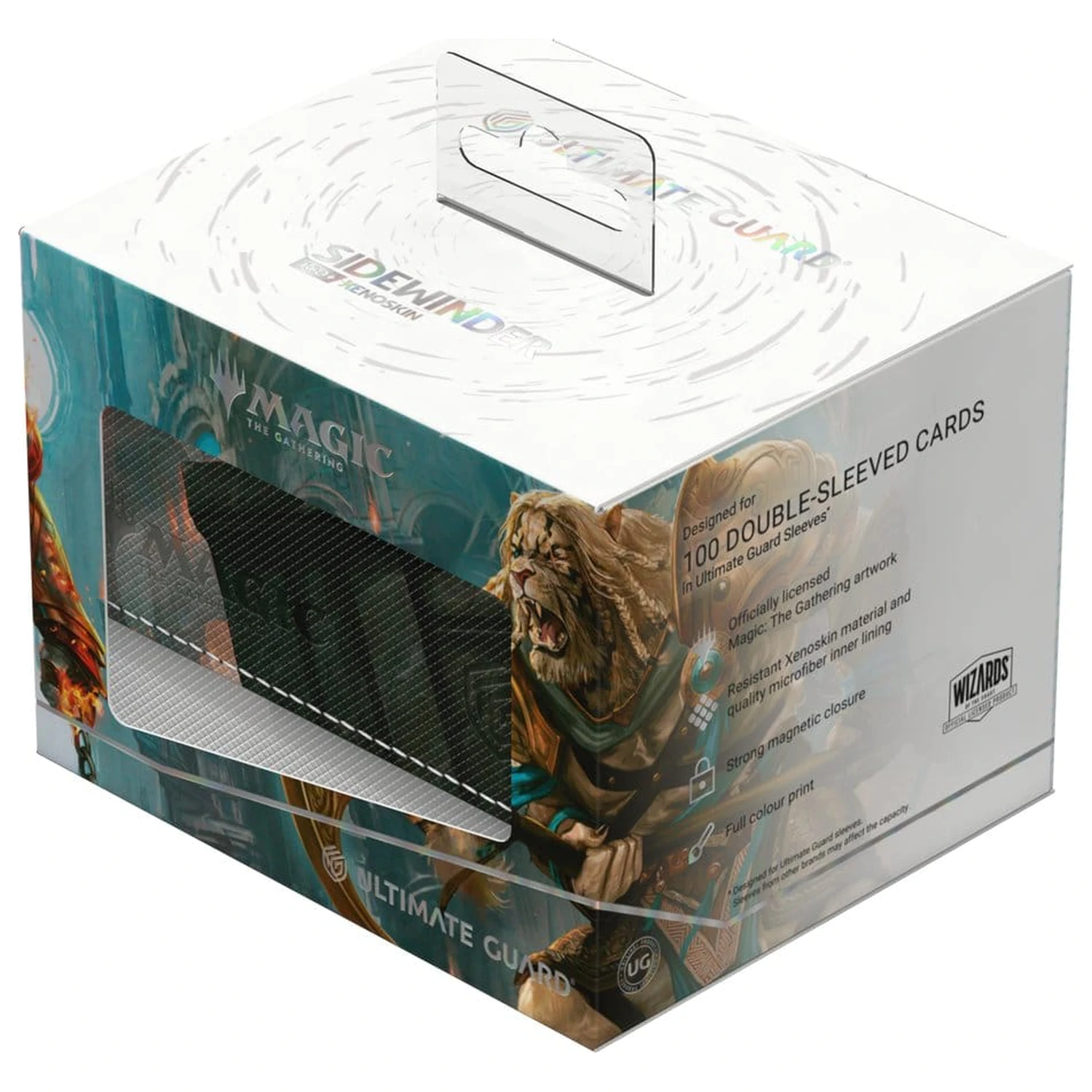 Ultimate Guard Sidewinder 100+ Xenoskin Magic: The Gathering "Reality Fracture" - Ajani, Counterattack Leader poza produsului