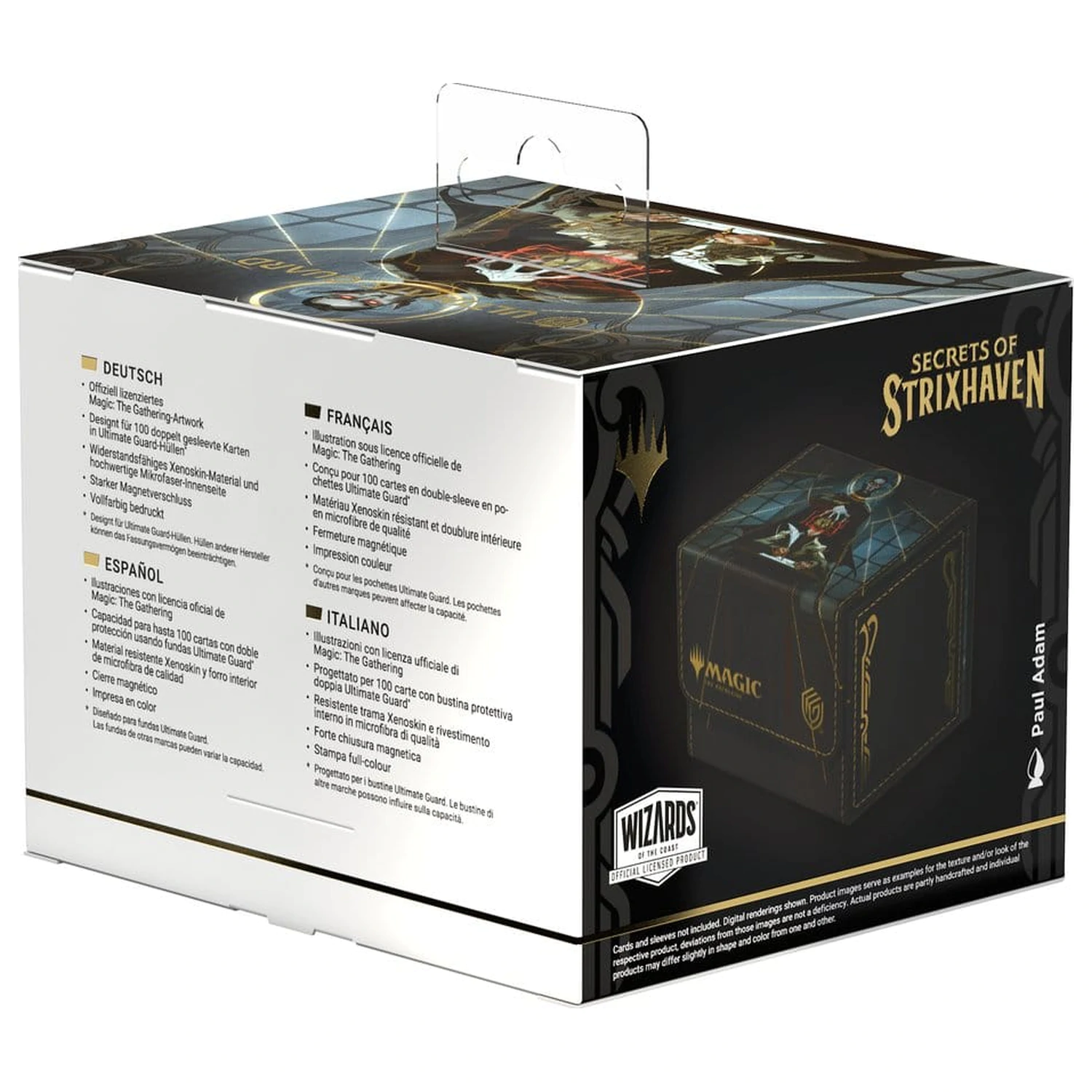 Ultimate Guard Sidewinder 100+ Xenoskin Magic: The Gathering "Secrets of Strixhaven" - Vampiric Tutor poza produsului