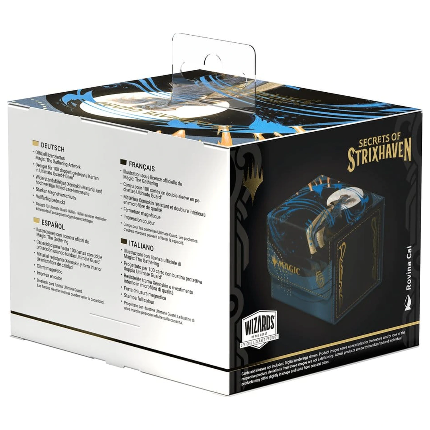 Ultimate Guard Sidewinder 100+ Xenoskin Magic: The Gathering "Secrets of Strixhaven" - Force of Will cutie pentru pachet poza produsului