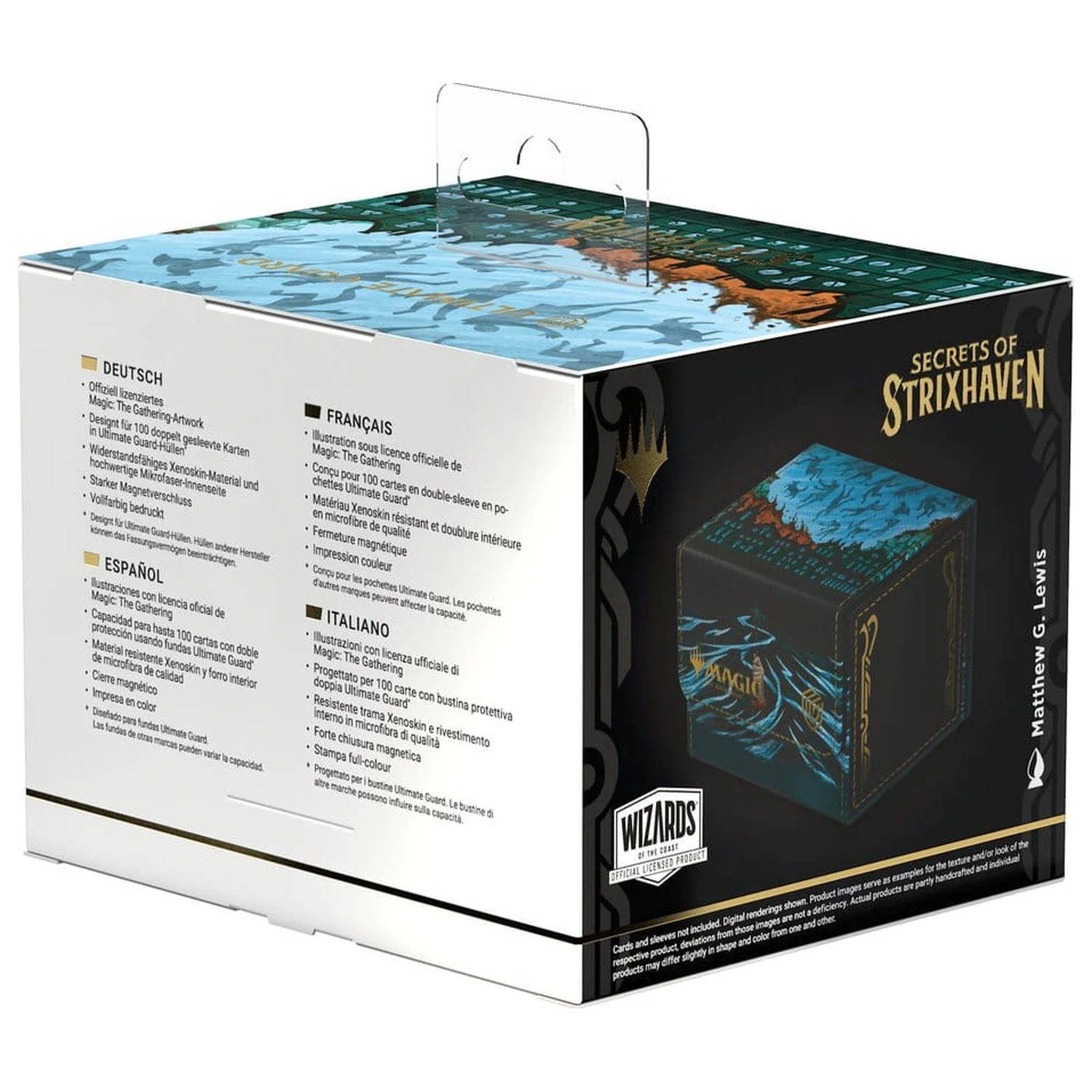 Ultimate Guard Sidewinder 100+ Xenoskin Magic: The Gathering "Secrets of Strixhaven" - Cyclonic Rift poza produsului