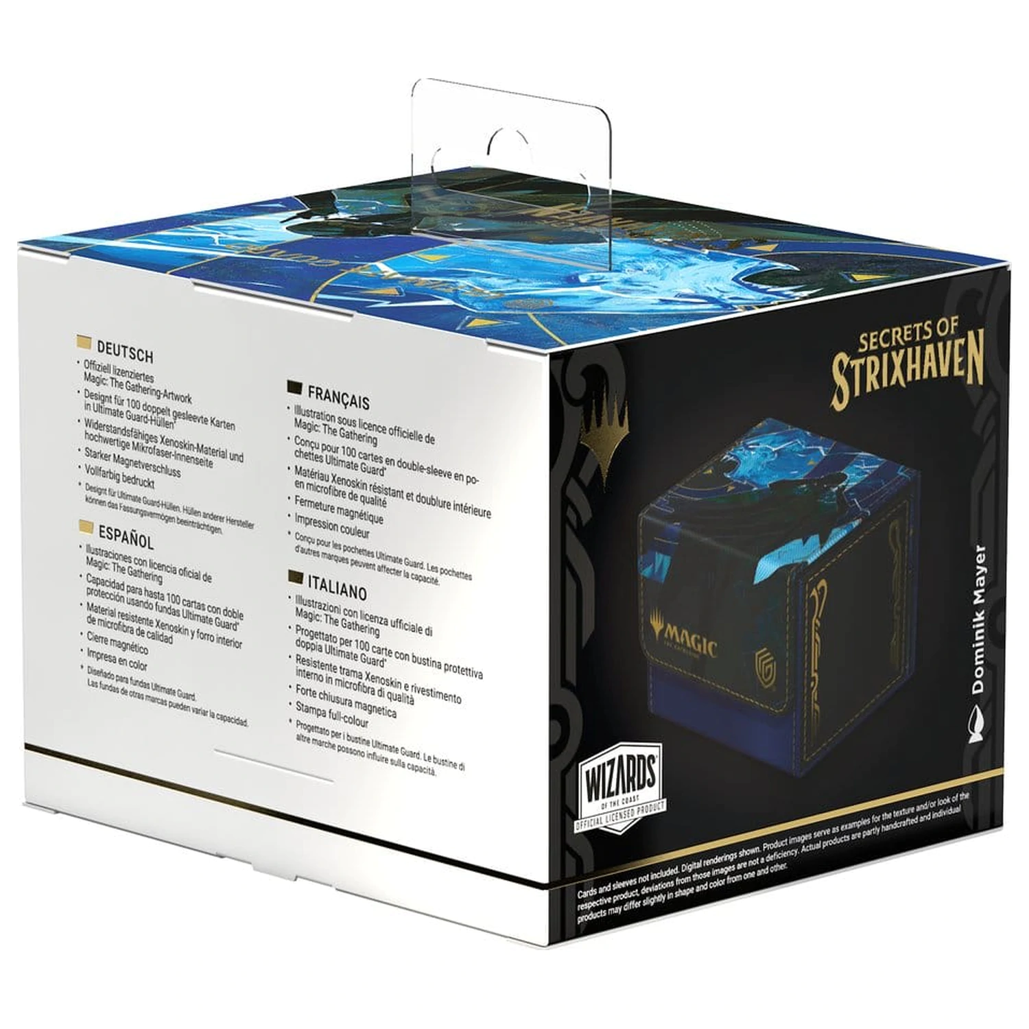 Ultimate Guard Sidewinder 100+ Xenoskin Magic: The Gathering "Secrets of Strixhaven" - Pongify cutie de pachet poza produsului