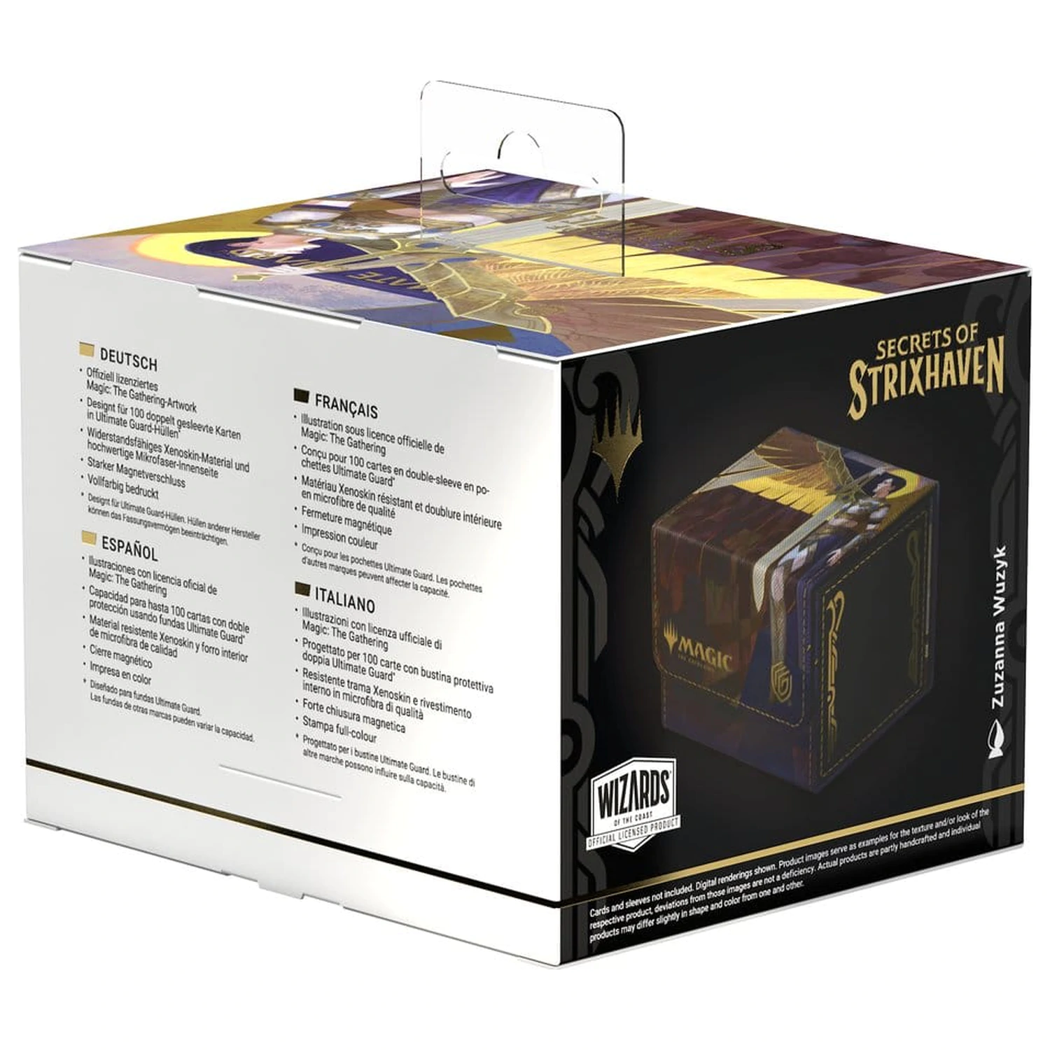 Ultimate Guard Sidewinder 100+ Xenoskin Magic: The Gathering "Secrets of Strixhaven" - Akroma's Will poza produsului