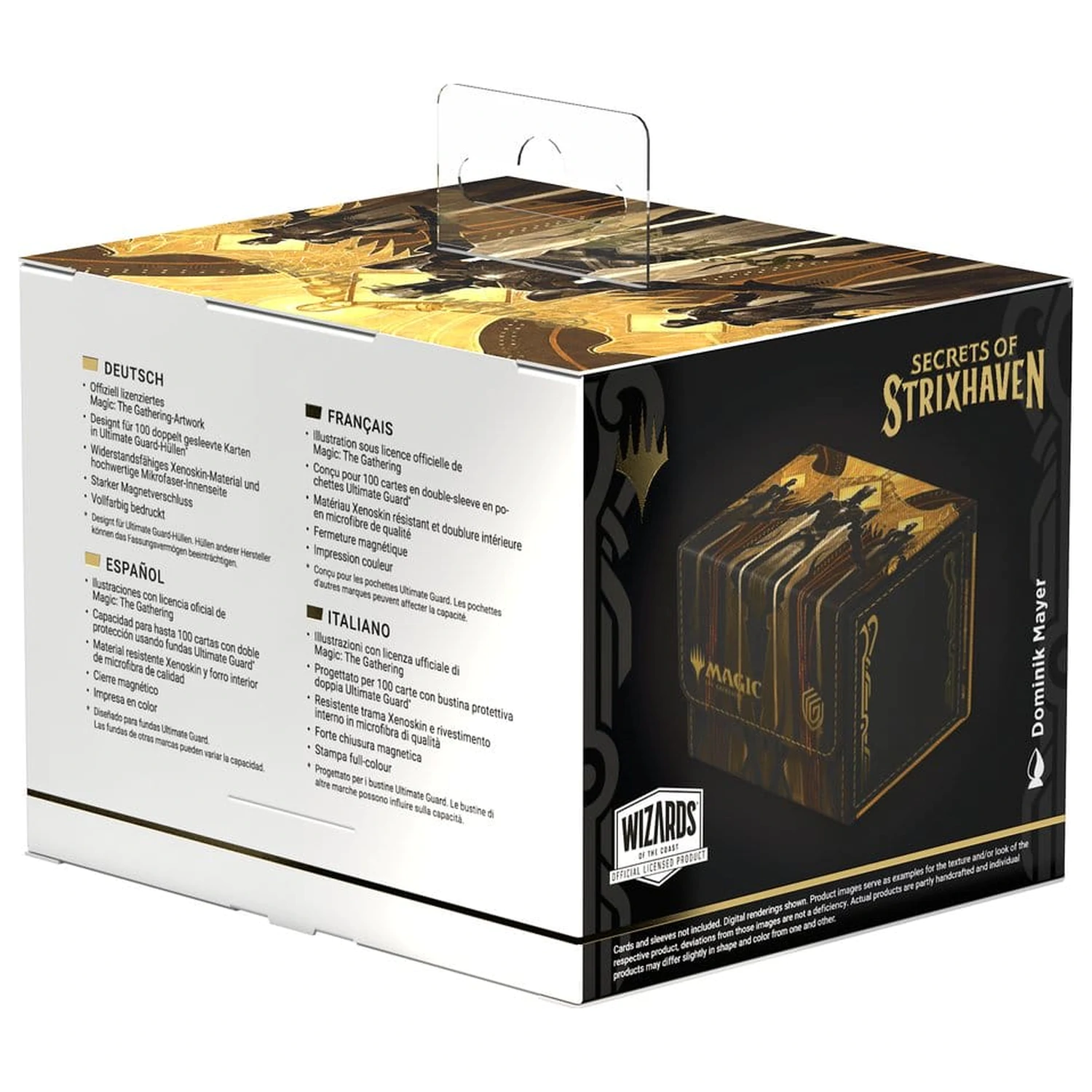 Ultimate Guard Sidewinder 100+ Xenoskin Magic: The Gathering "Secrets of Strixhaven" - White Rare (Alternate Art) poza produsului