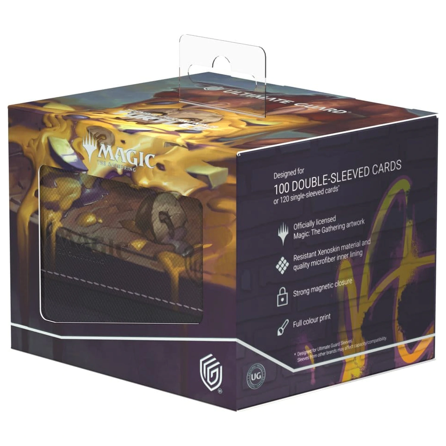 Ultimate Guard Sidewinder 100+ Xenoskin Magic: The Gathering | Teenage Mutant Ninja Turtles - Swamp cutie pentru pachet poza produsului
