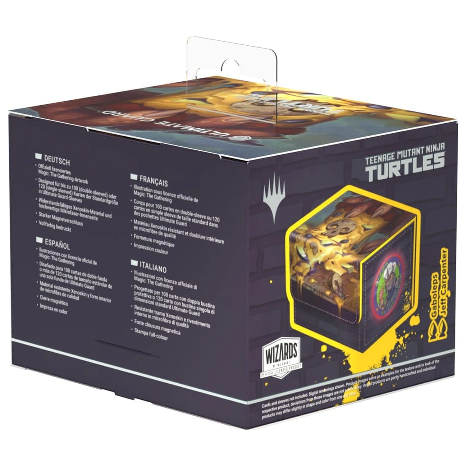 Ultimate Guard Sidewinder 100+ Xenoskin Magic: The Gathering | Teenage Mutant Ninja Turtles - Swamp cutie pentru pachet poza produsului