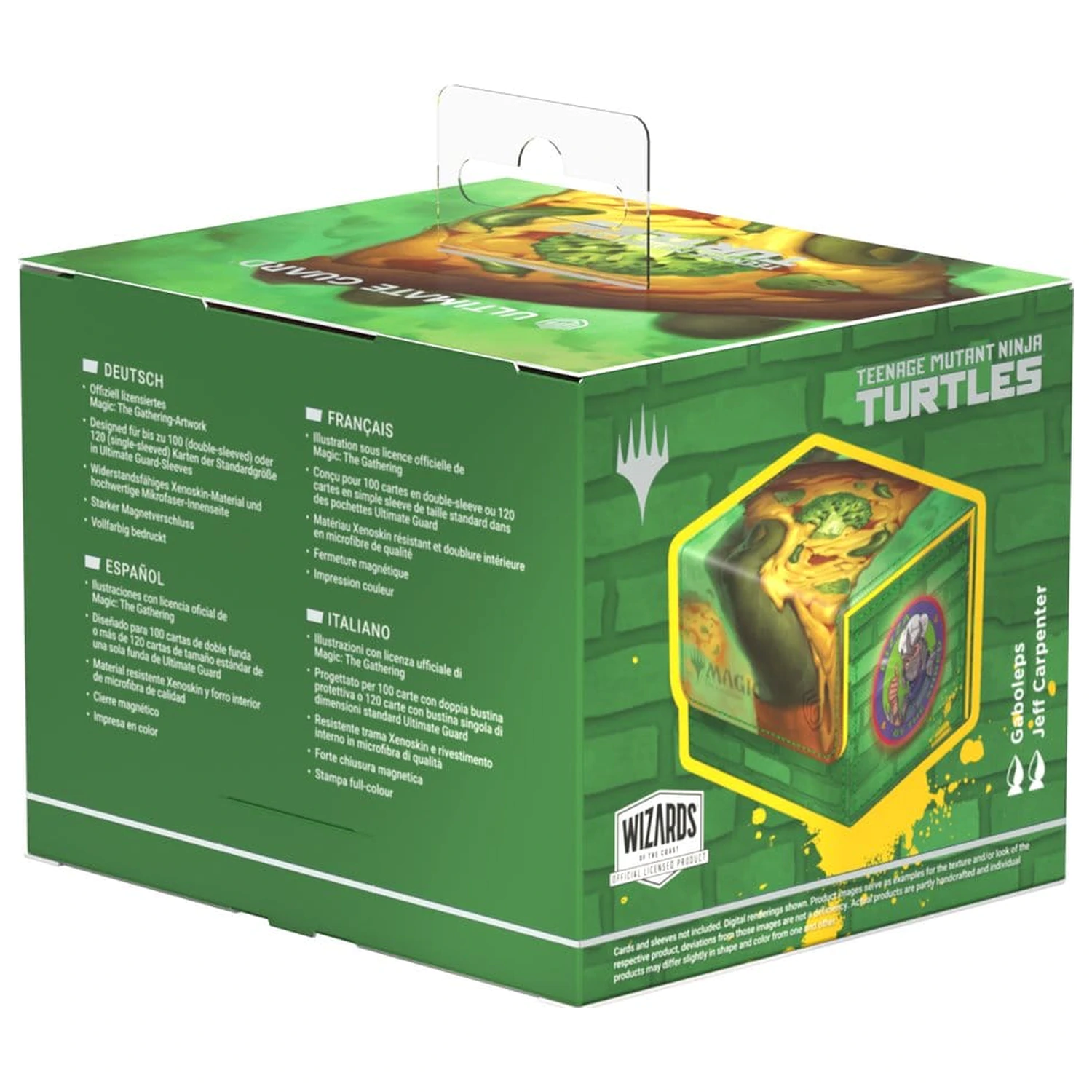 Ultimate Guard Sidewinder 100+ Xenoskin Magic: The Gathering | Teenage Mutant Ninja Turtles - Forest poza produsului