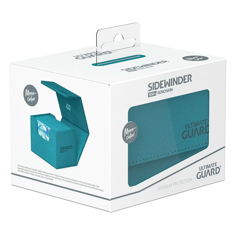 Ultimate Guard Sidewinder 100+ XenoSkin Monocolor Petrol poza produsului