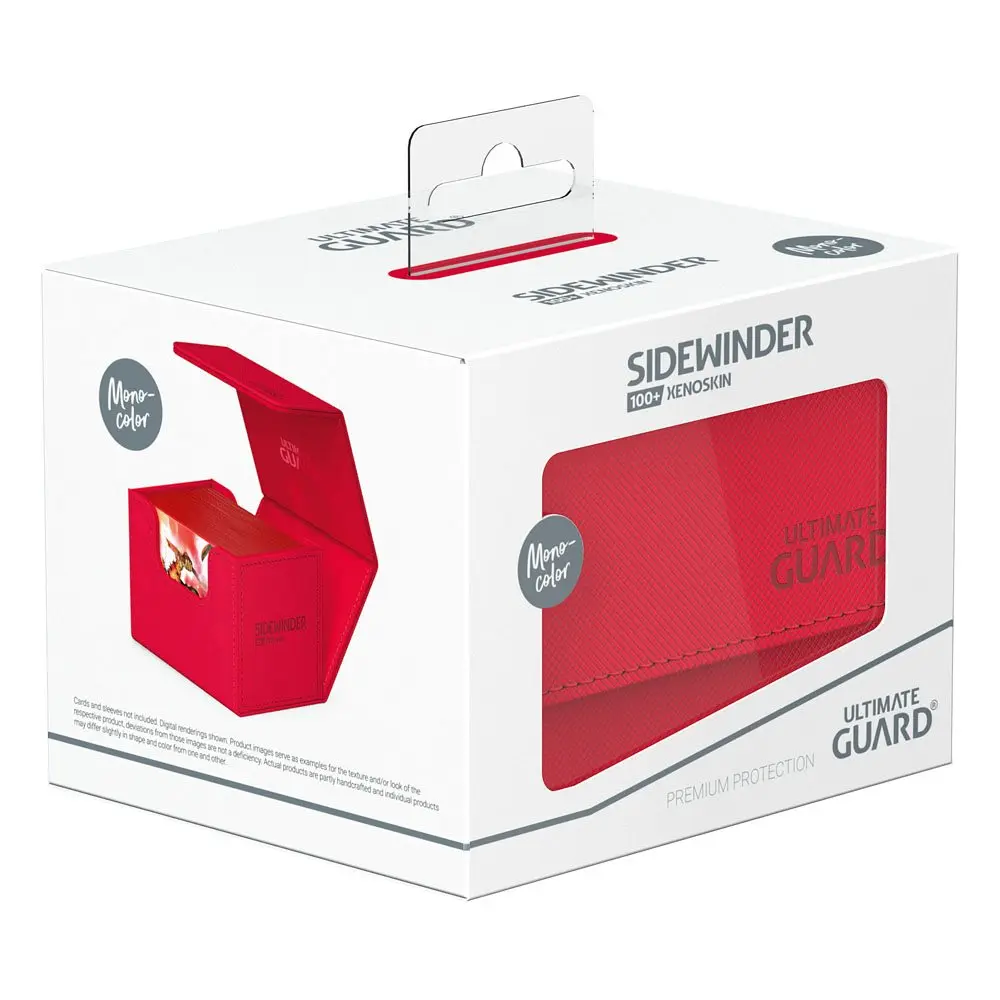 Ultimate Guard Sidewinder 100+ XenoSkin Monocolor Roșu poza produsului