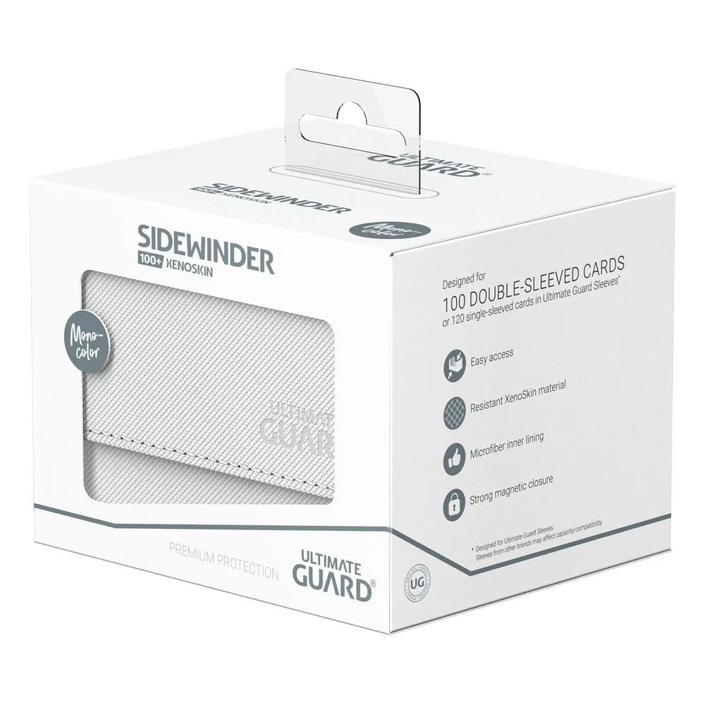 Ultimate Guard Sidewinder 100+ XenoSkin Monocolor Alb poza produsului