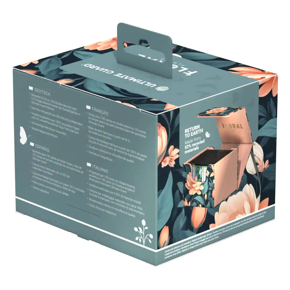 Ultimate Guard Sidewinder 100+ Xenoskin "Floral Places" - Quiet Glade poza produsului