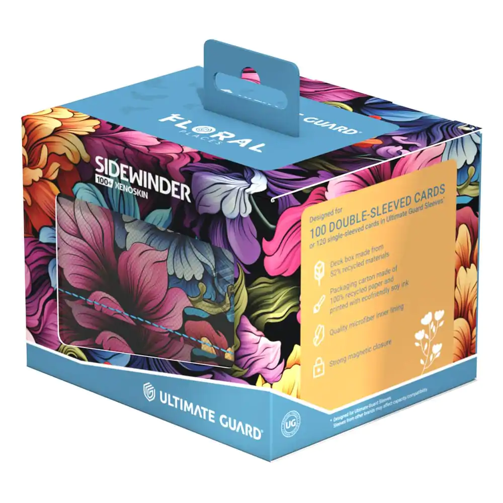 Ultimate Guard Sidewinder 100+ Xenoskin "Floral Places" - Springbloom Meadow poza produsului