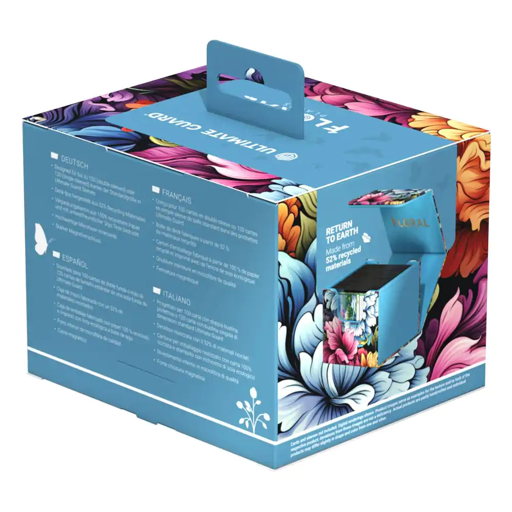 Ultimate Guard Sidewinder 100+ Xenoskin "Floral Places" - Springbloom Meadow poza produsului