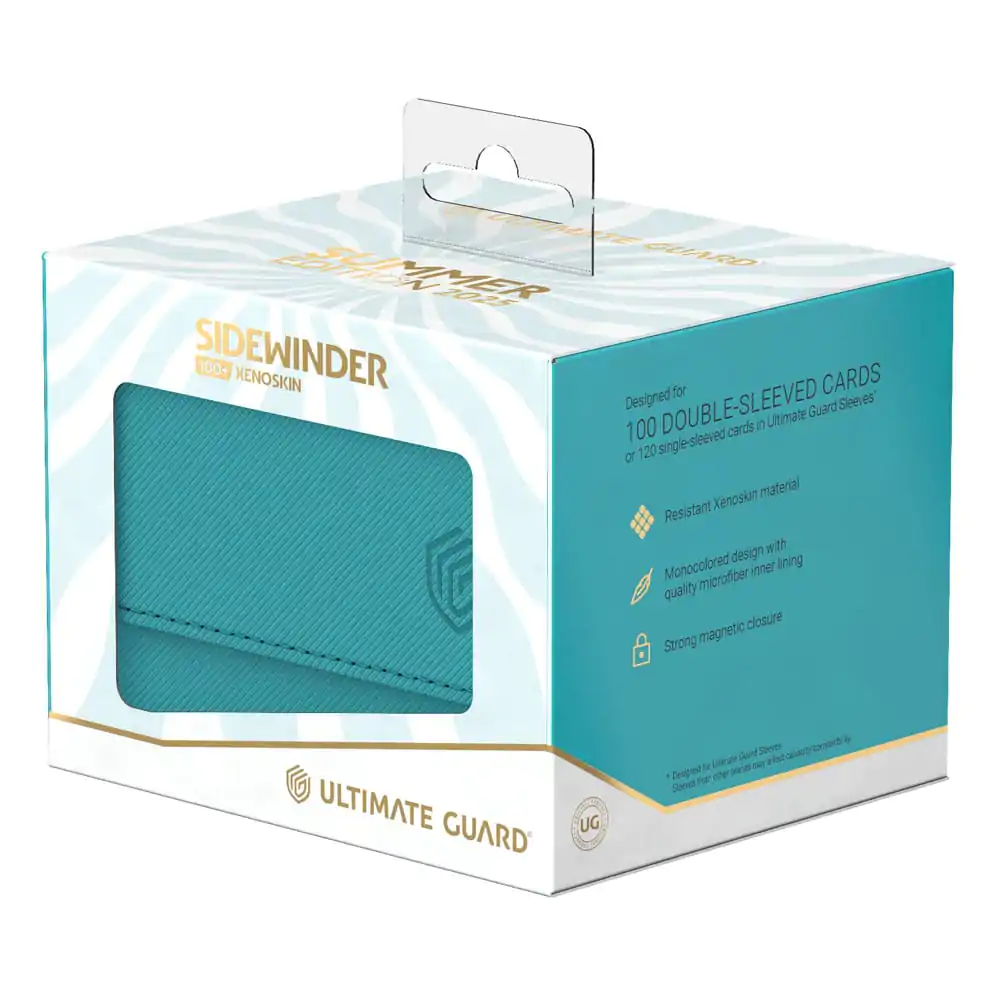 Ultimate Guard Sidewinder 100+ Xenoskin "Summer Edition 2025" - Lagoon poza produsului