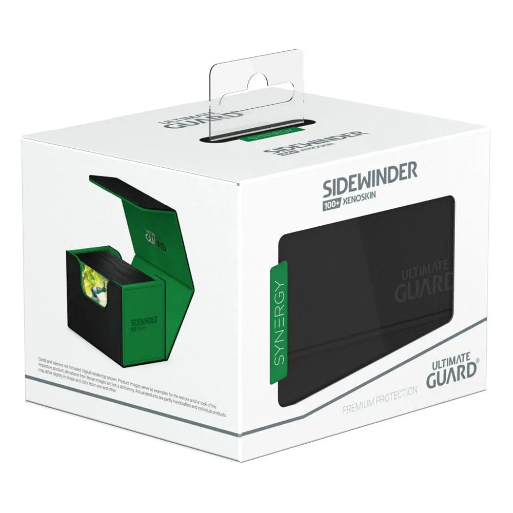 Ultimate Guard Sidewinder 100+ XenoSkin SYNERGY Negru/Verde poza produsului