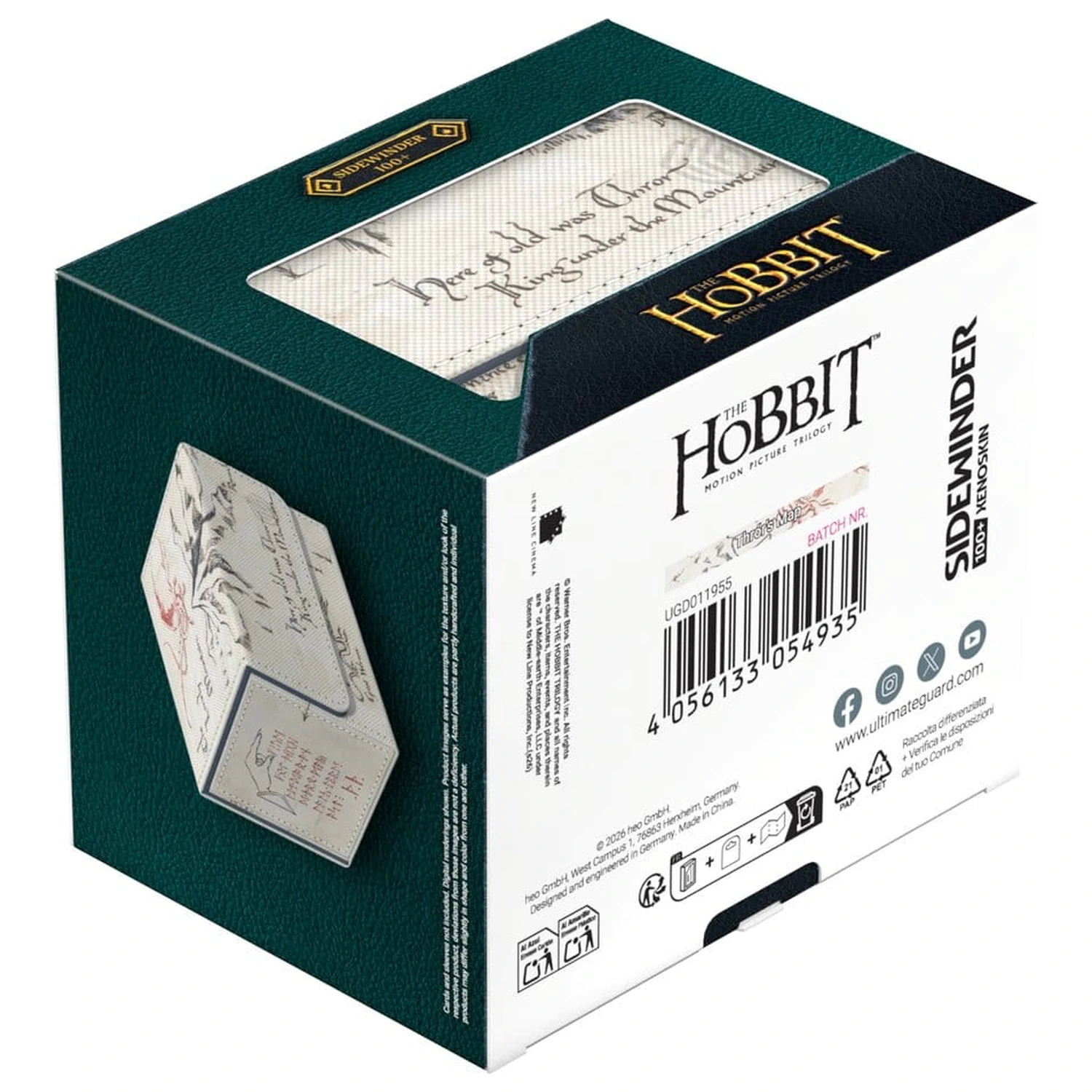 Ultimate Guard Sidewinder 100 Xenoskin The Hobbit - Thrór's Map poza produsului