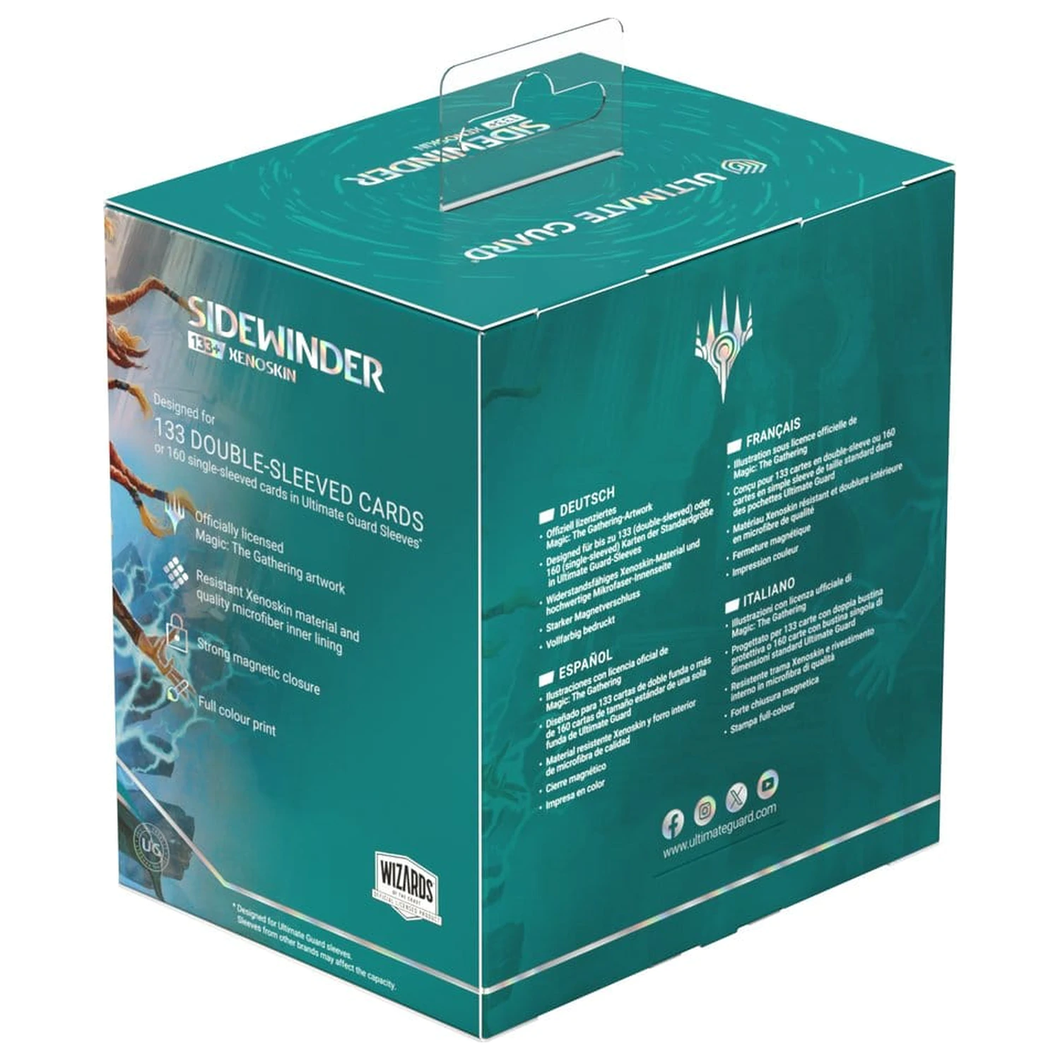 Ultimate Guard Sidewinder 133+ Xenoskin Magic: The Gathering "Reality Fracture" - Tam Beleren, Conflicted poza produsului