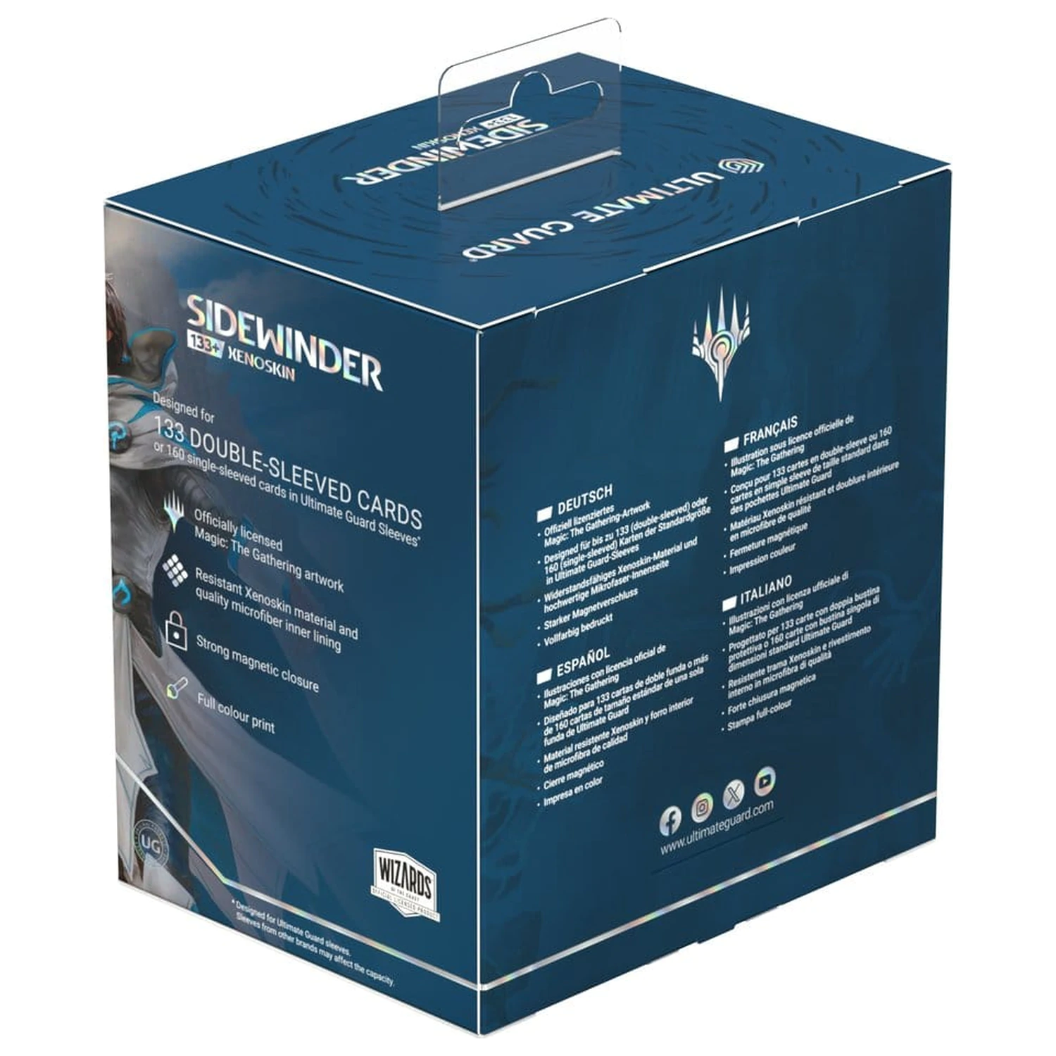 Ultimate Guard Sidewinder 133+ Xenoskin Magic: The Gathering "Reality Fracture" - Jace, Building Reality poza produsului
