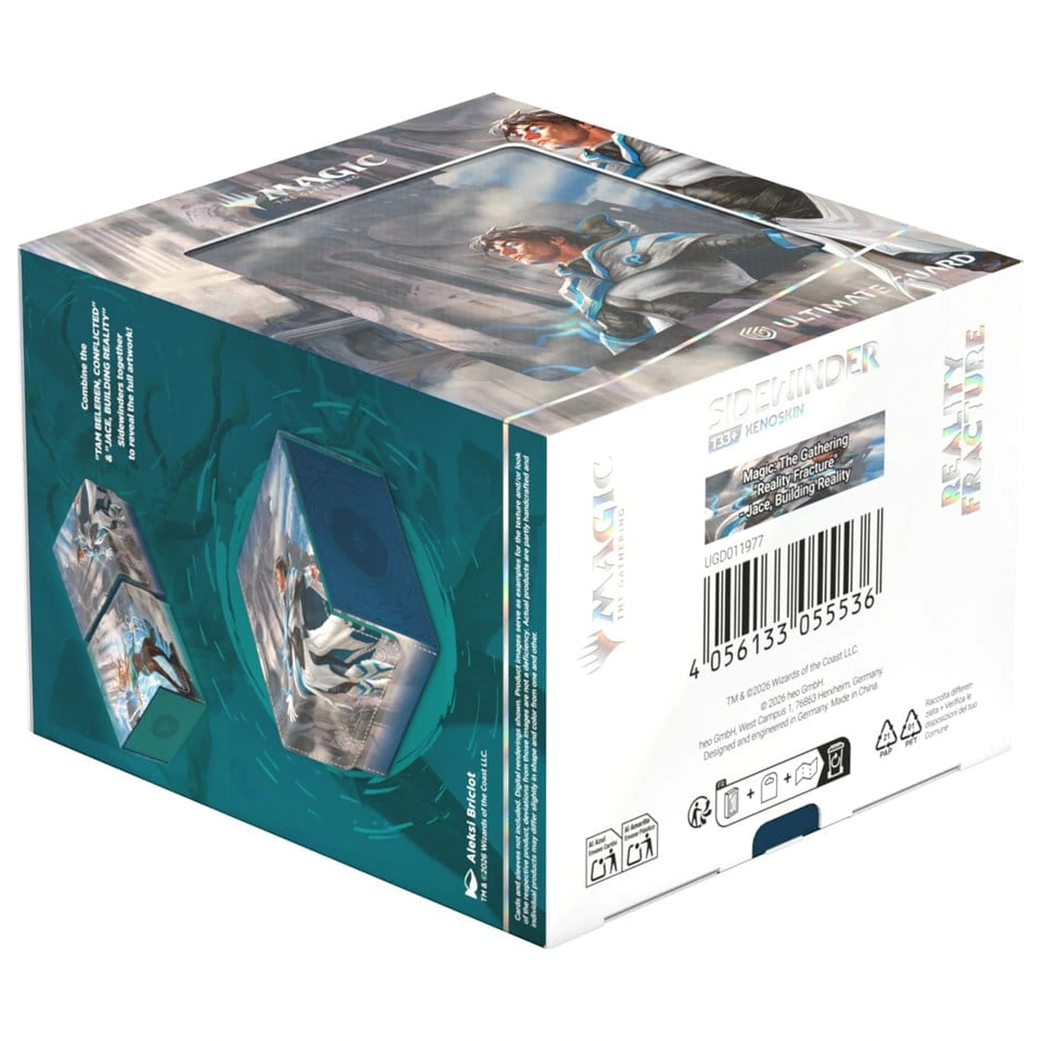 Ultimate Guard Sidewinder 133+ Xenoskin Magic: The Gathering "Reality Fracture" - Jace, Building Reality poza produsului