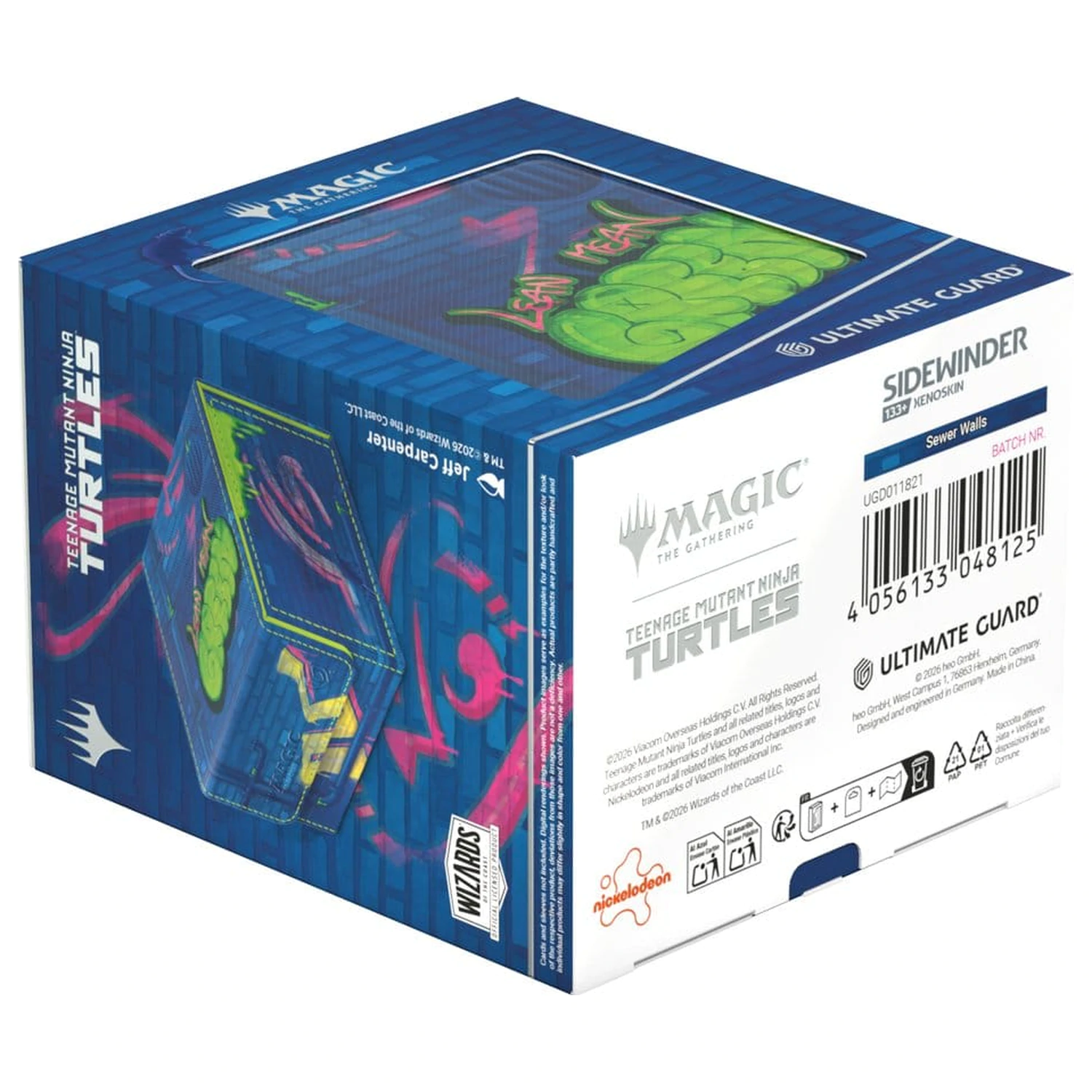 Ultimate Guard Sidewinder 133+ Xenoskin Magic: The Gathering | Teenage Mutant Ninja Turtles - Sewer Walls poza produsului