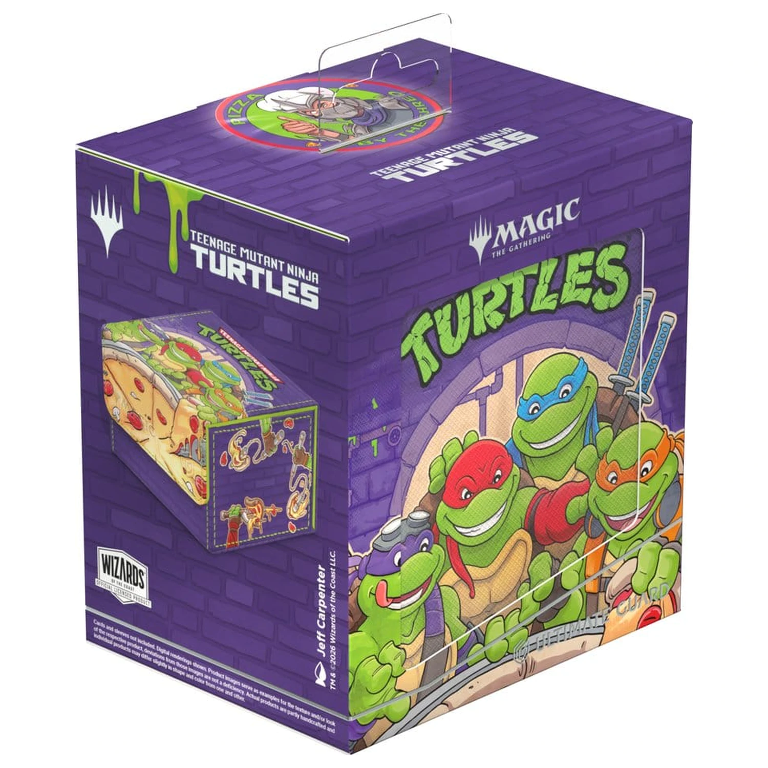 Ultimate Guard Sidewinder 133+ Xenoskin Magic: The Gathering | Teenage Mutant Ninja Turtles - Pizza box poza produsului