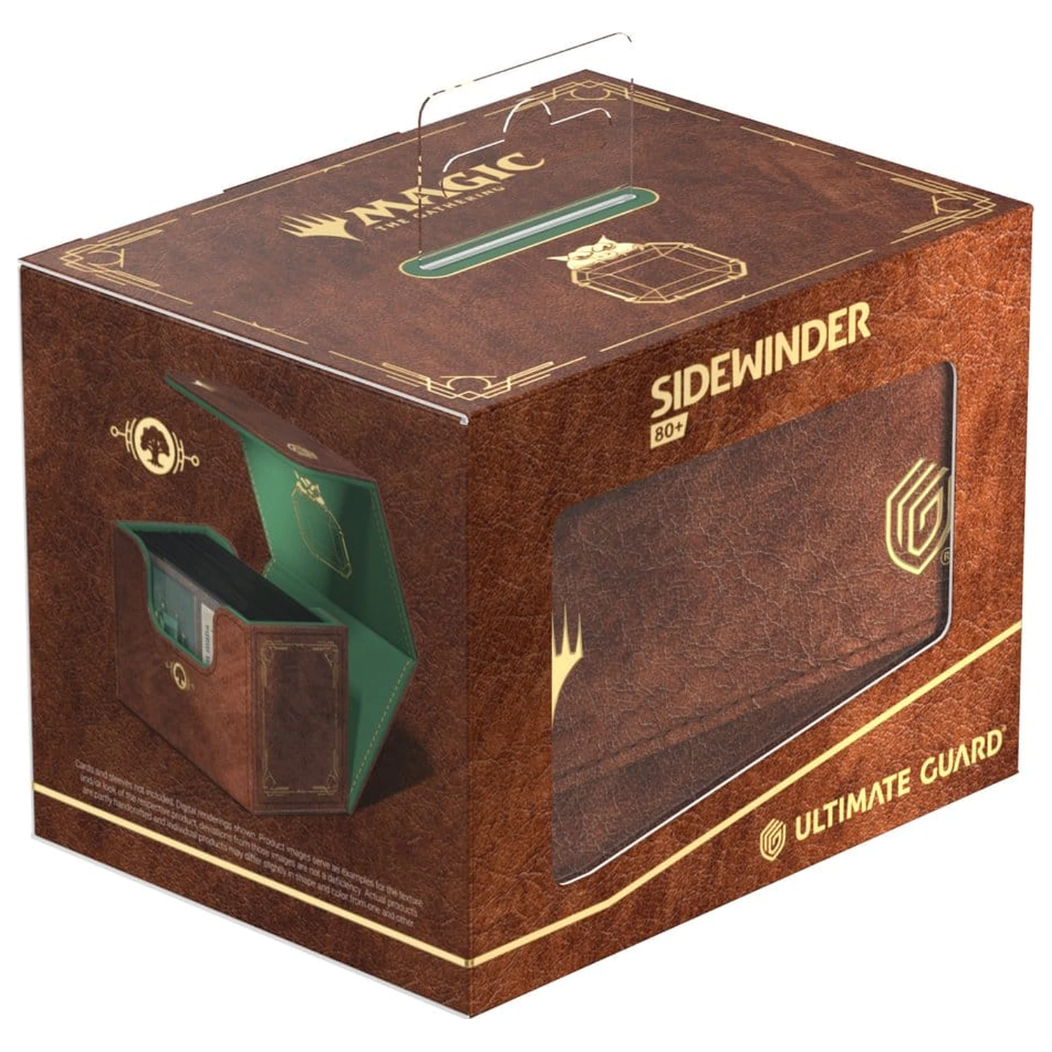 Ultimate Guard Sidewinder 80+ Magic: The Gathering - Mox Emerald poza produsului