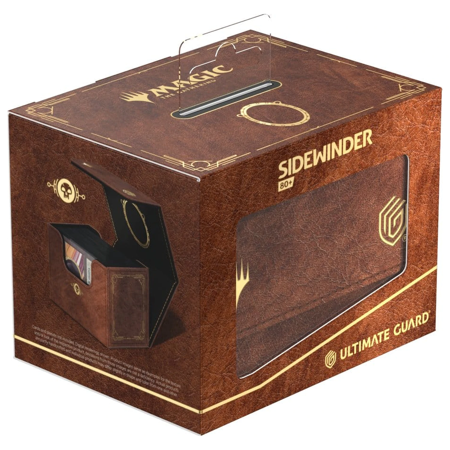 Ultimate Guard Sidewinder 80+ Magic: The Gathering - Mox Jet poza produsului