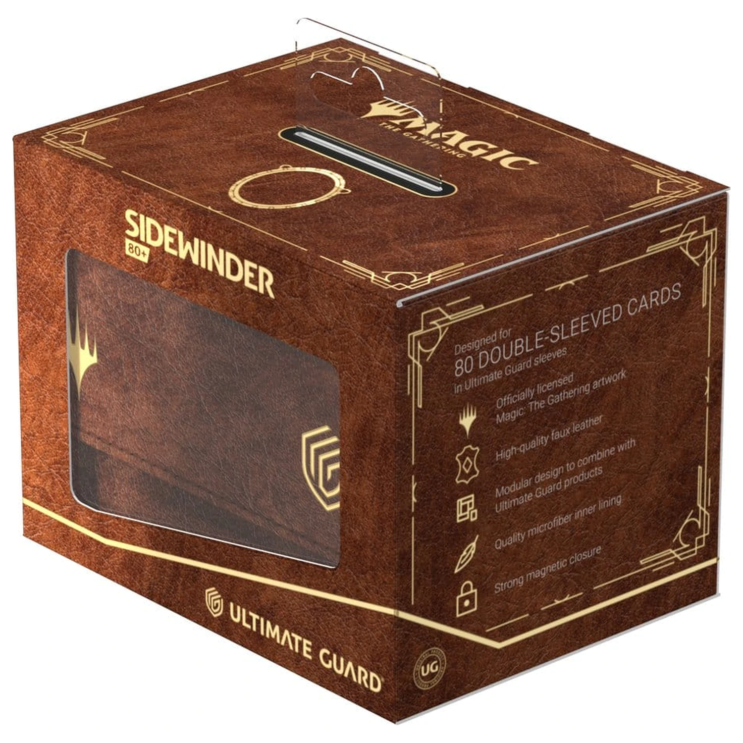 Ultimate Guard Sidewinder 80+ Magic: The Gathering - Mox Jet poza produsului