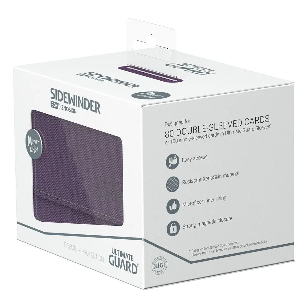 Ultimate Guard Sidewinder 80+ XenoSkin Monocolor Violet poza produsului