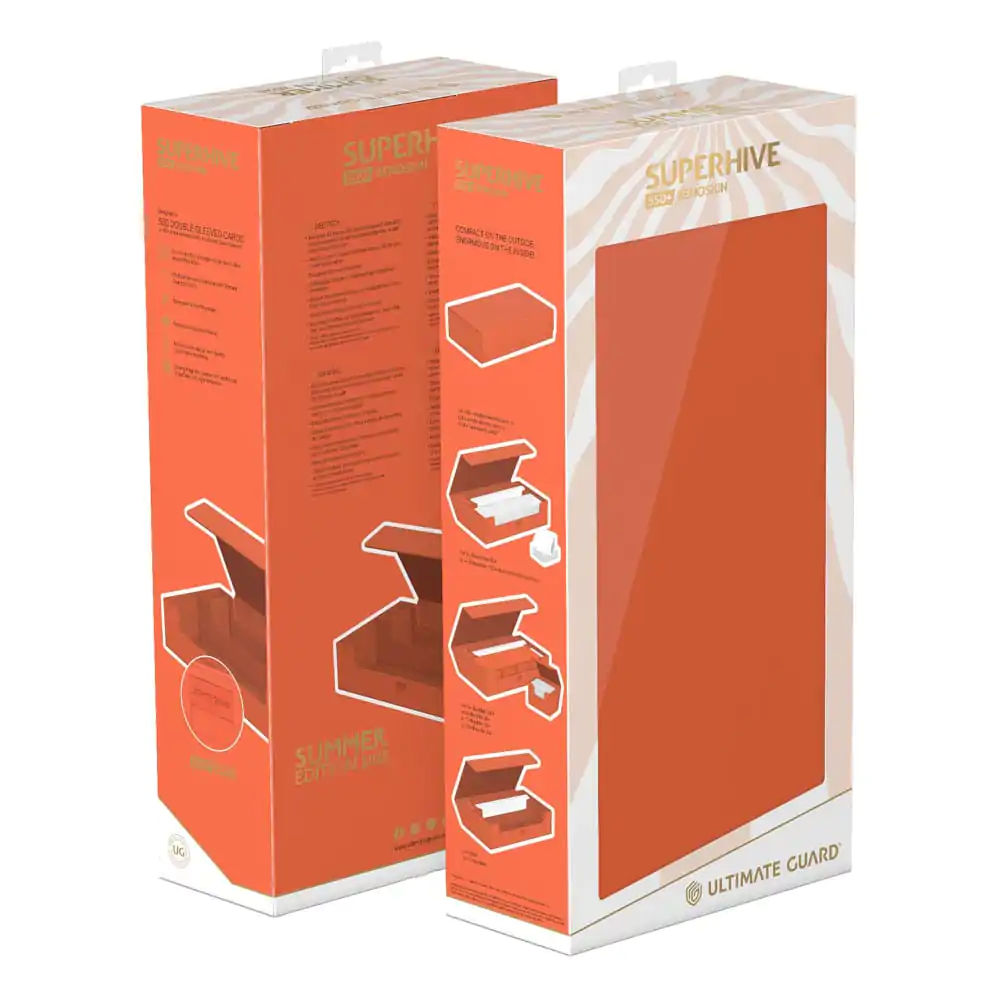 Ultimate Guard Superhive 550+ Xenoskin "Summer Edition 2025" - Peach poza produsului