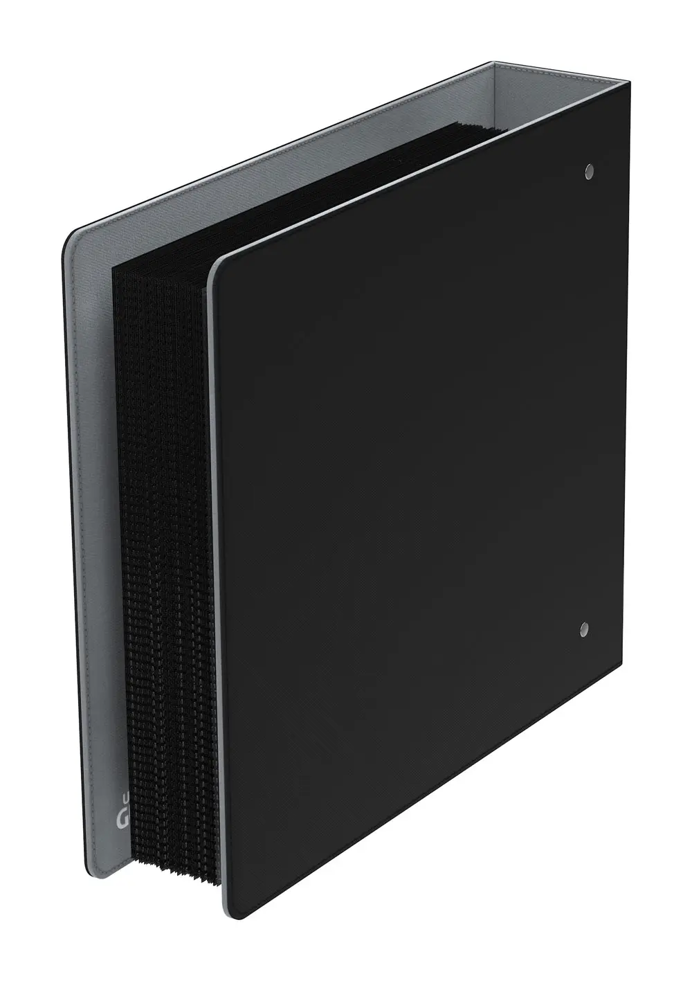 Album de colecție Ultimate Guard Supreme QuadRow cu 3 inele XenoSkin Negru poza produsului