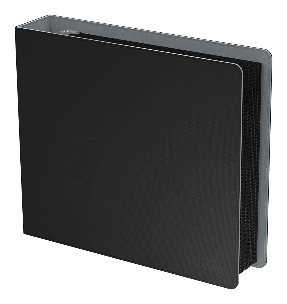 Album de colecție Ultimate Guard Supreme QuadRow cu 3 inele XenoSkin Negru poza produsului