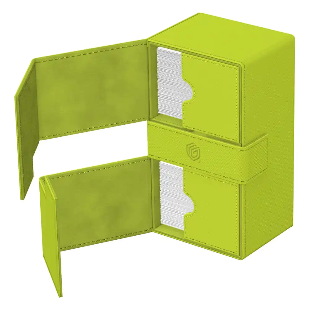 Ultimate Guard Twin Flip'n'Tray 200+ Xenoskin si "Summer Edition 2025" - Lime poza produsului