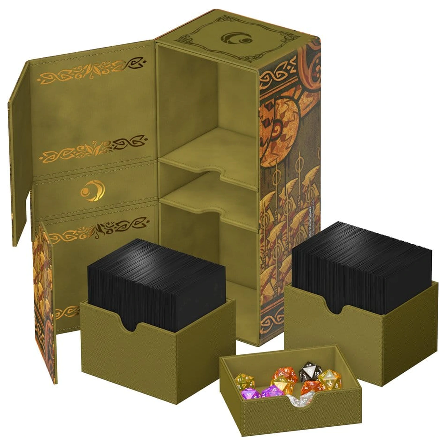 Ultimate Guard Twin Flip'n'Tray 266+ Xenoskin Magic: The Gathering "Lorwyn Eclipsed" - Chronicle of Victory poza produsului