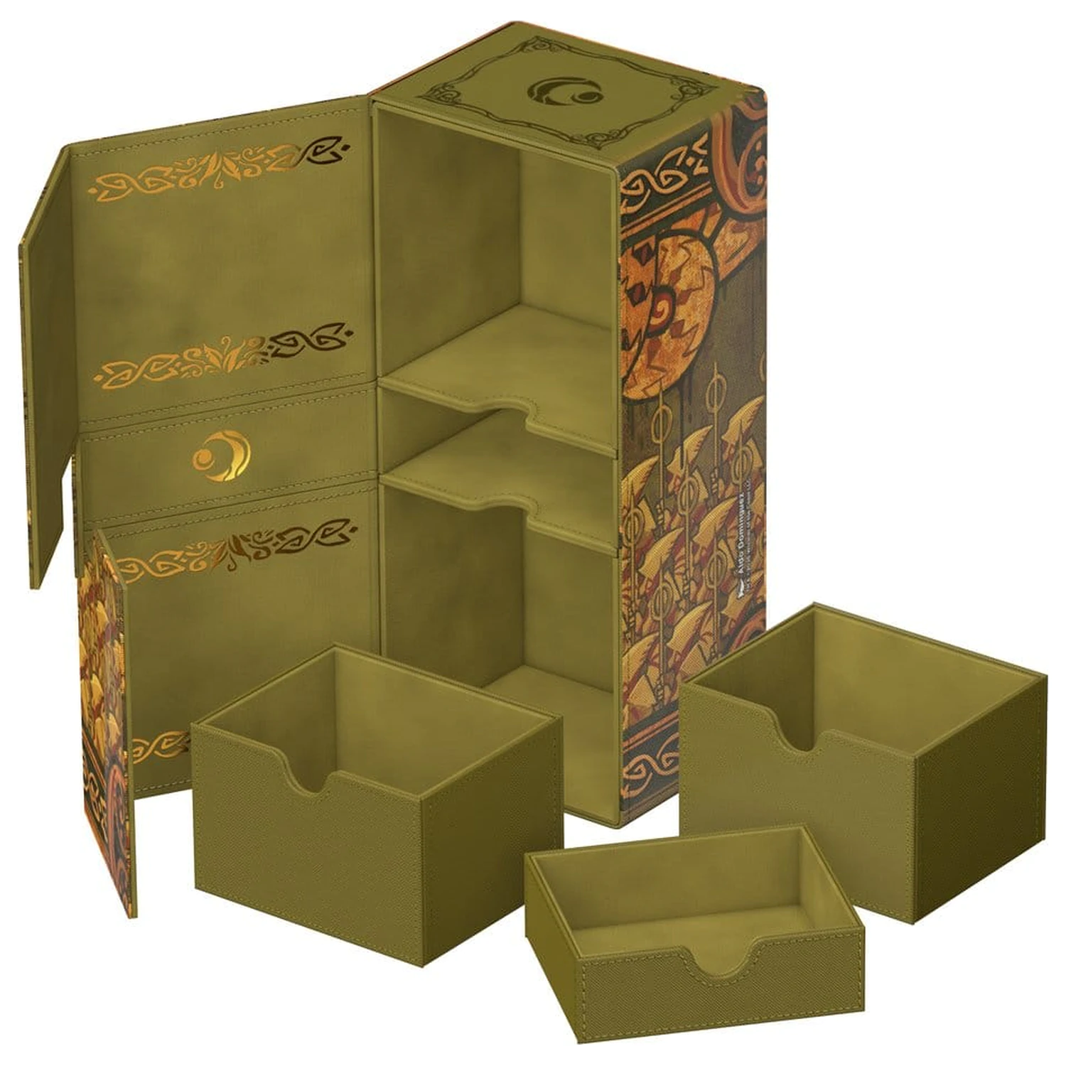 Ultimate Guard Twin Flip'n'Tray 266+ Xenoskin Magic: The Gathering "Lorwyn Eclipsed" - Chronicle of Victory poza produsului