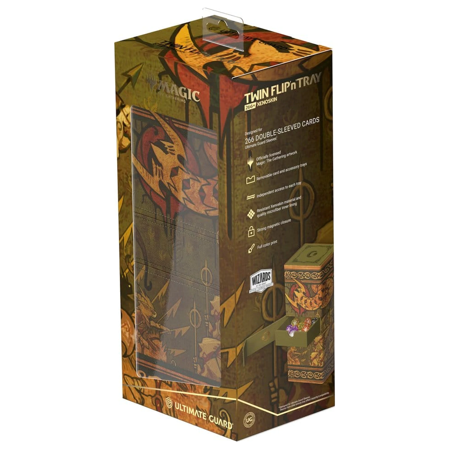 Ultimate Guard Twin Flip'n'Tray 266+ Xenoskin Magic: The Gathering "Lorwyn Eclipsed" - Chronicle of Victory poza produsului