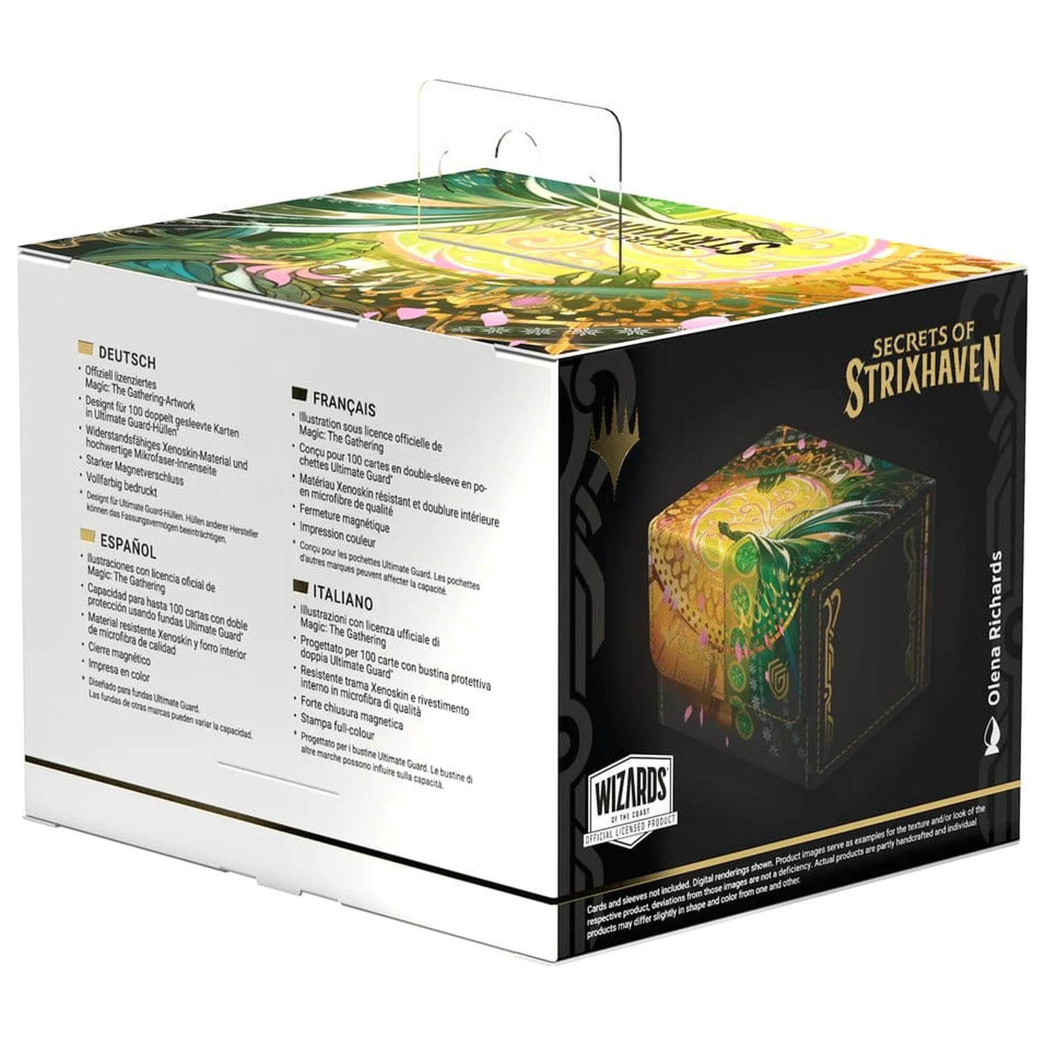 Ultimate Guard Sidewinder 100+ Xenoskin Magic: The Gathering "Secrets of Strixhaven" - Veil of Summer cutie de pachet poza produsului