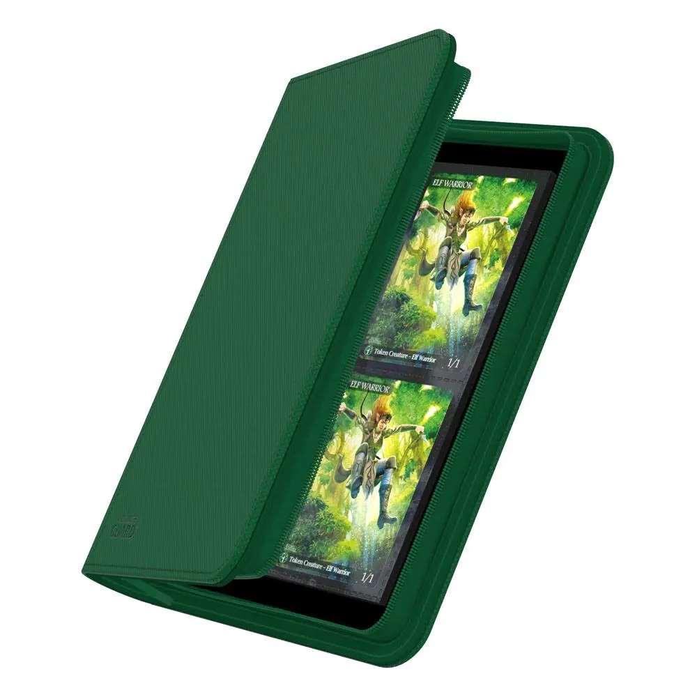 Ultimate Guard Zipfolio 160 - 8-buzunar XenoSkin Verde poza produsului