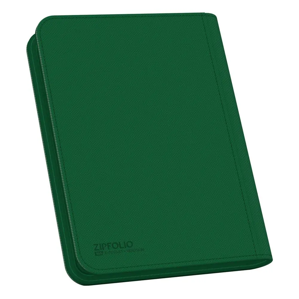 Ultimate Guard Zipfolio 160 - 8-buzunar XenoSkin Verde poza produsului